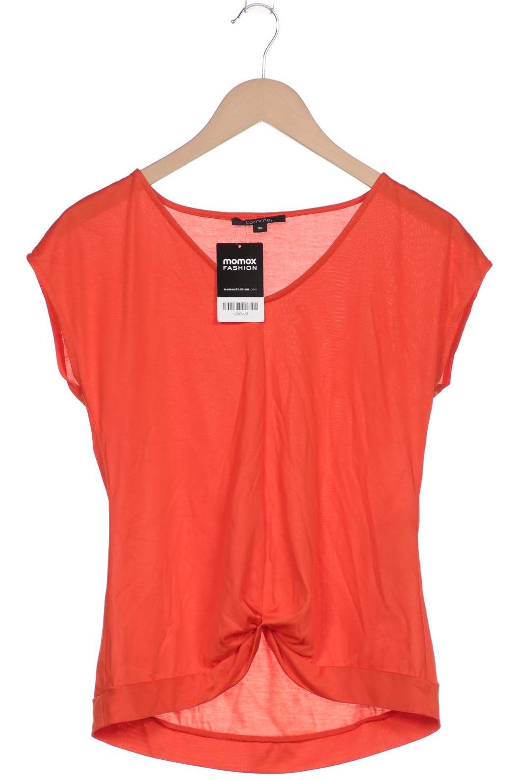 

Comma Damen T-Shirt, rot, Gr. 36