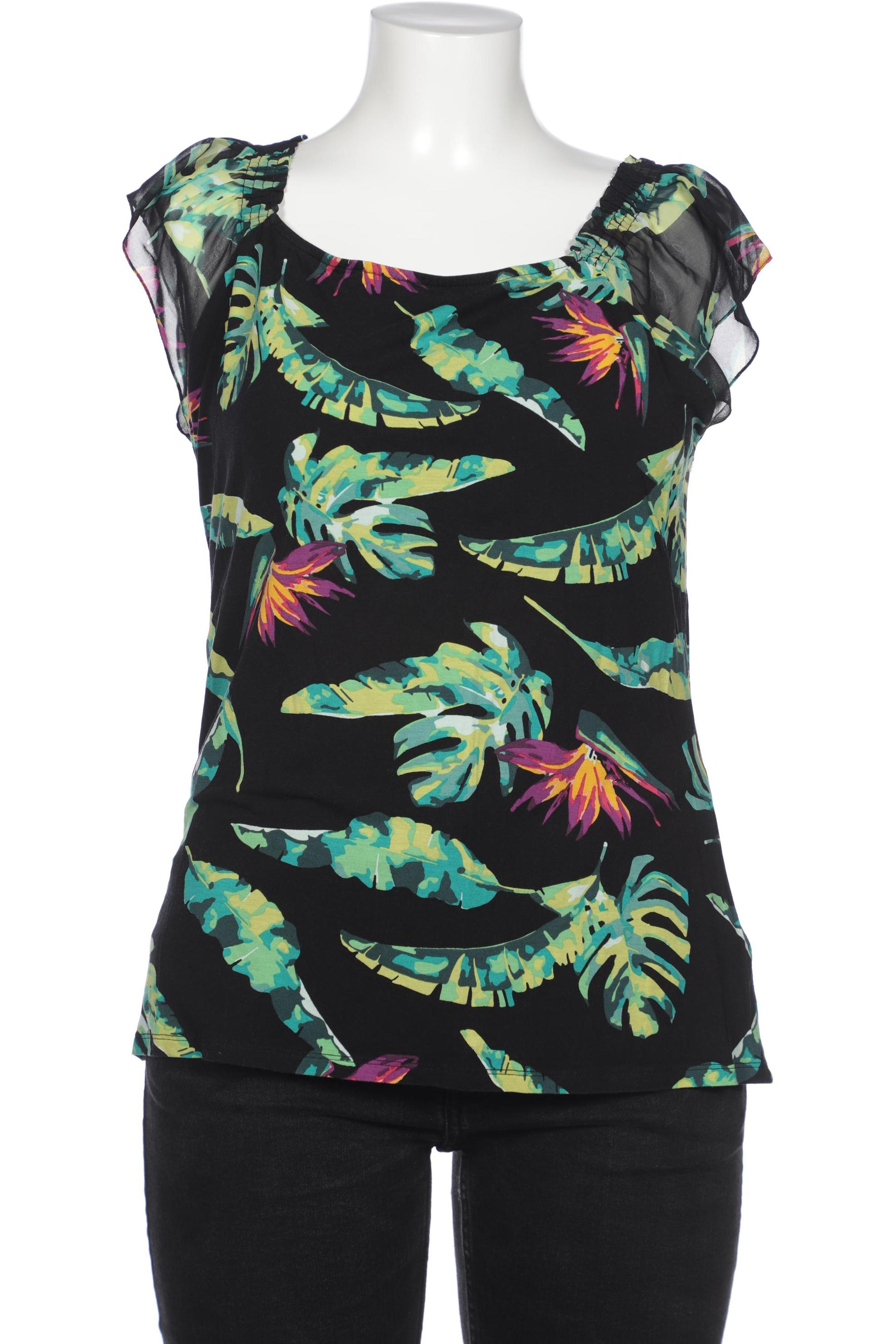 

Comma Damen T-Shirt, schwarz