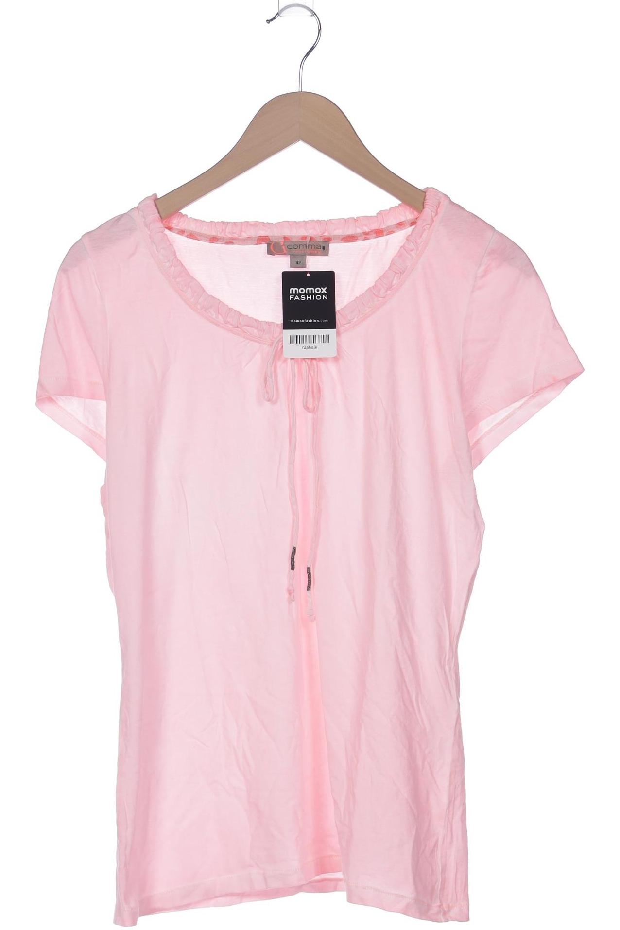 

Comma Damen T-Shirt, pink, Gr. 42