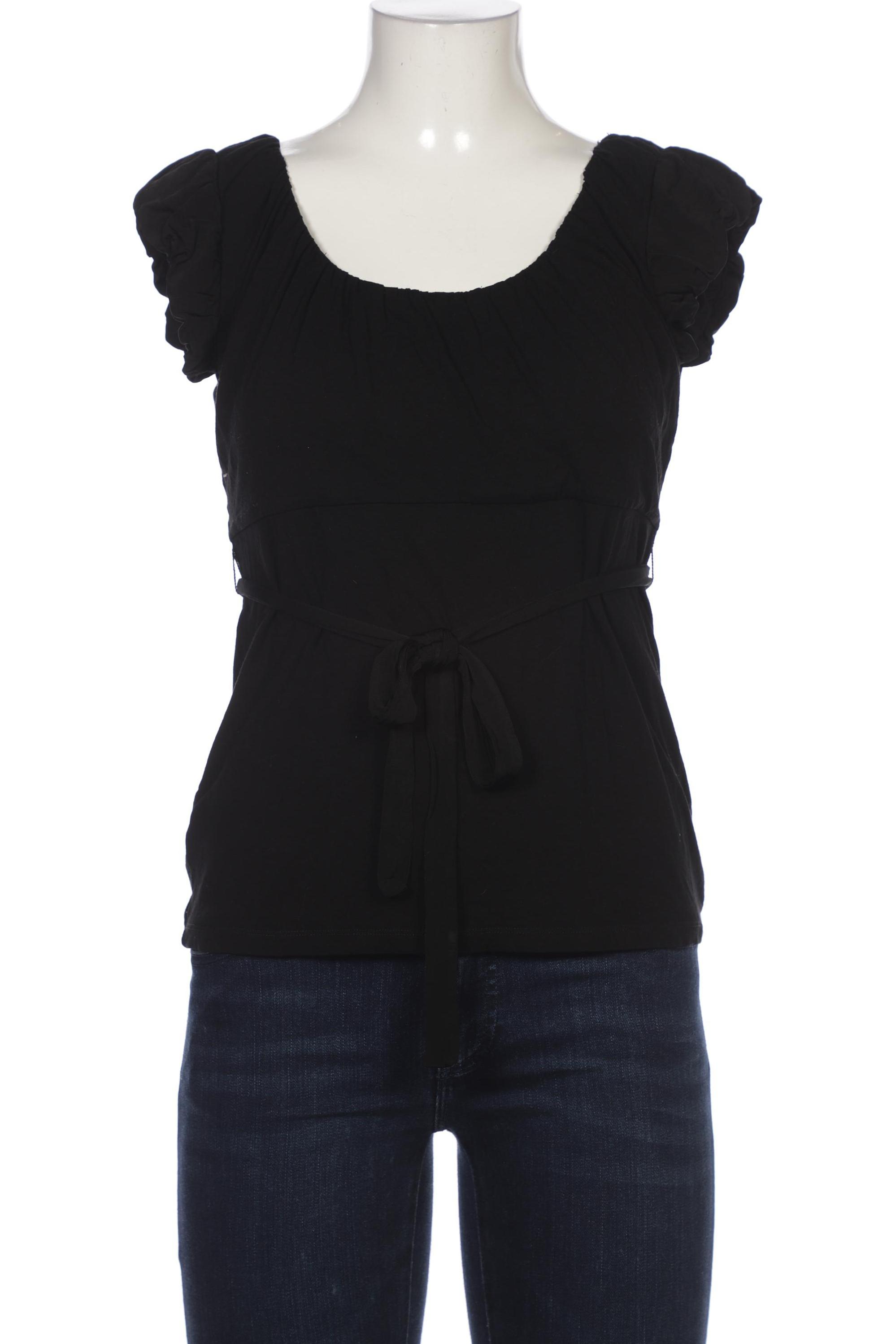 

Comma Damen T-Shirt, schwarz, Gr. 40