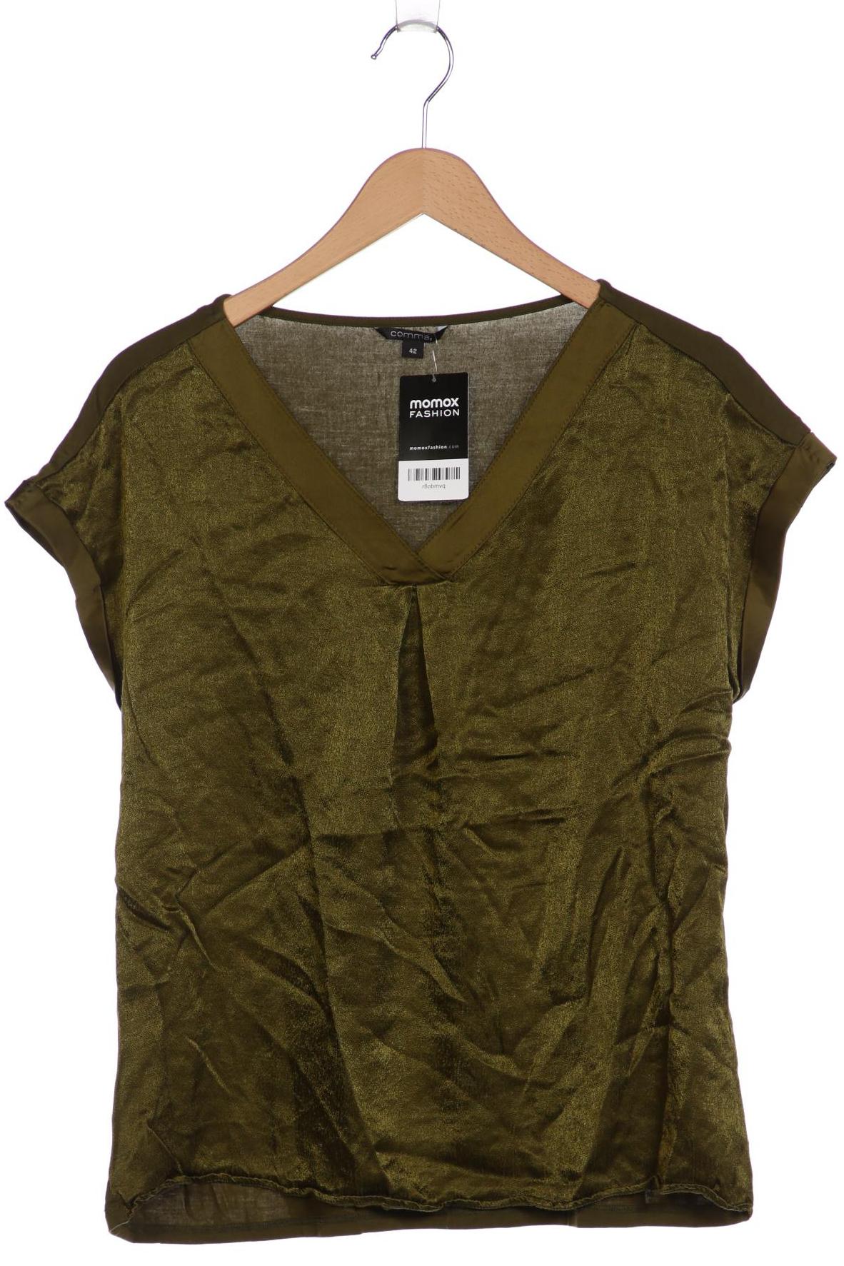 

Comma Damen T-Shirt, grün, Gr. 42