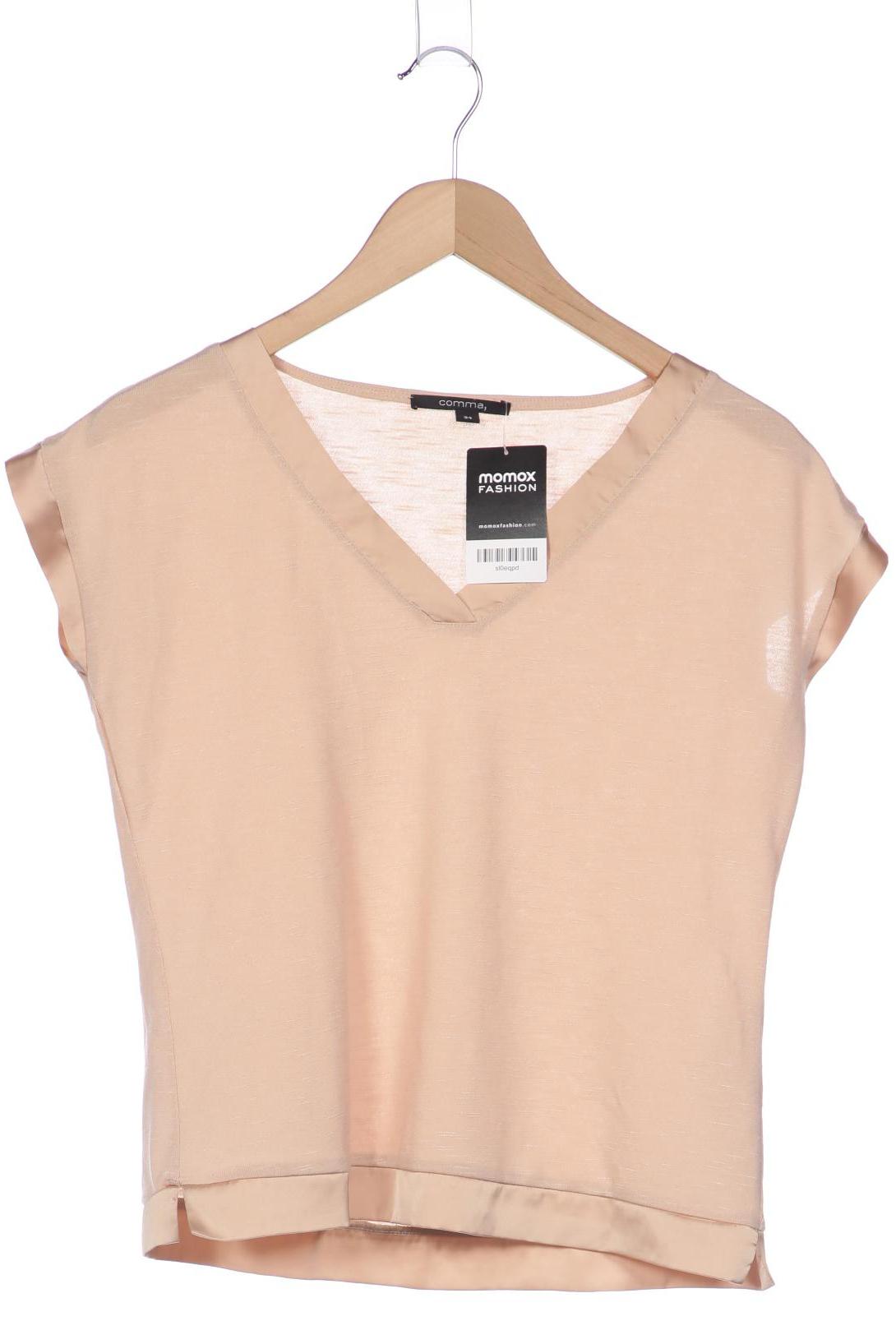 

Comma Damen T-Shirt, beige, Gr. 34