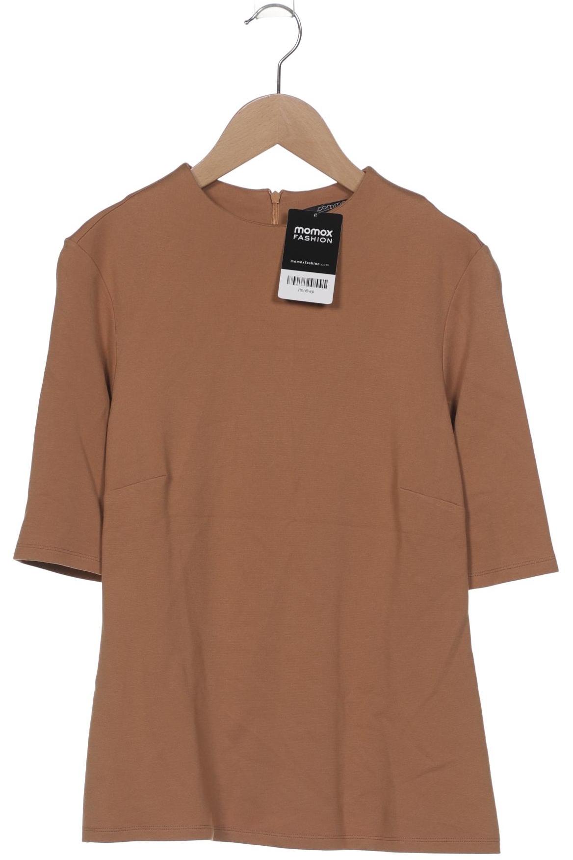 

Comma Damen T-Shirt, braun, Gr. 36