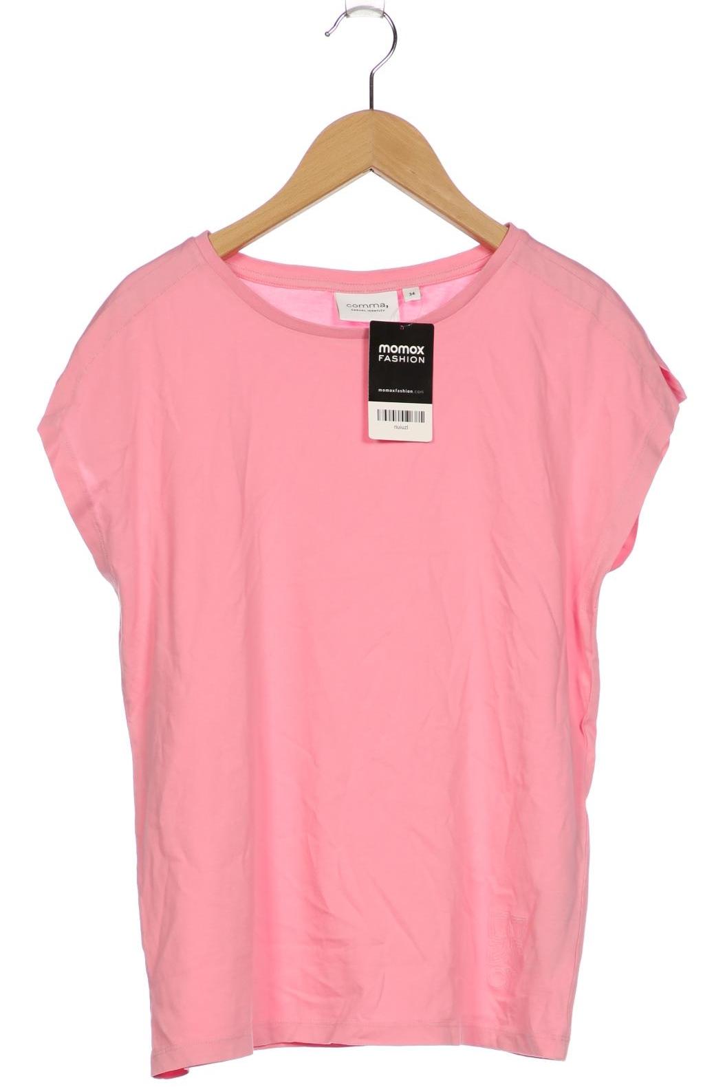 

Comma Damen T-Shirt, pink, Gr. 34
