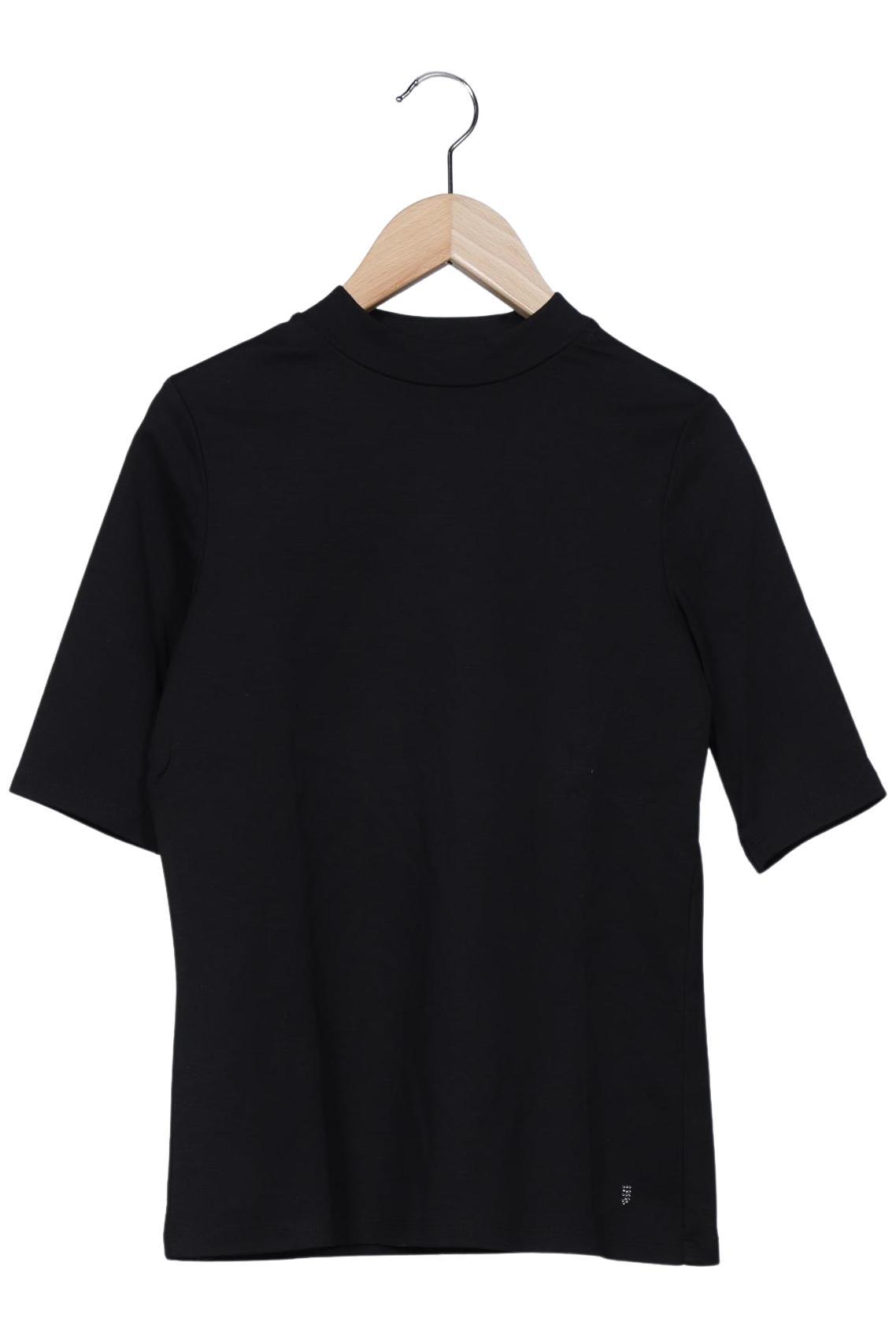 

Comma Damen T-Shirt, schwarz, Gr. 36