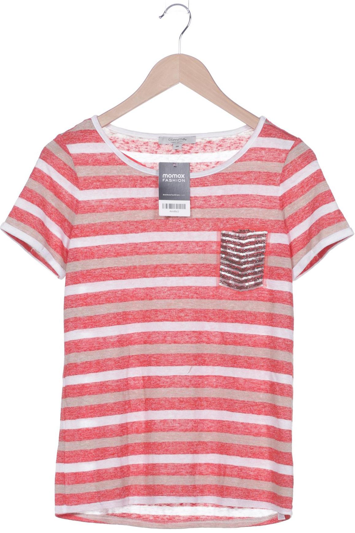

Comma Damen T-Shirt, rot