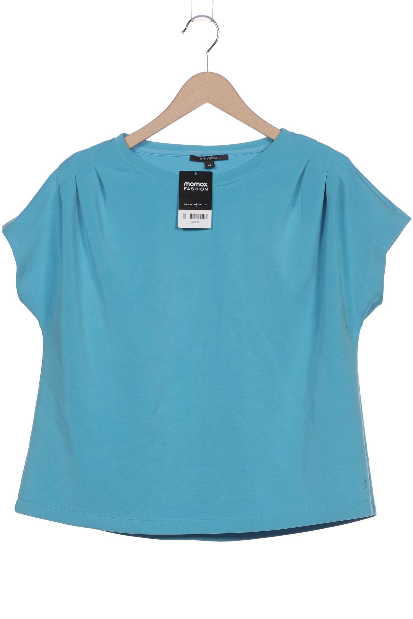 Thumbnail - Comma Damen T-Shirt, blau, Gr. 42