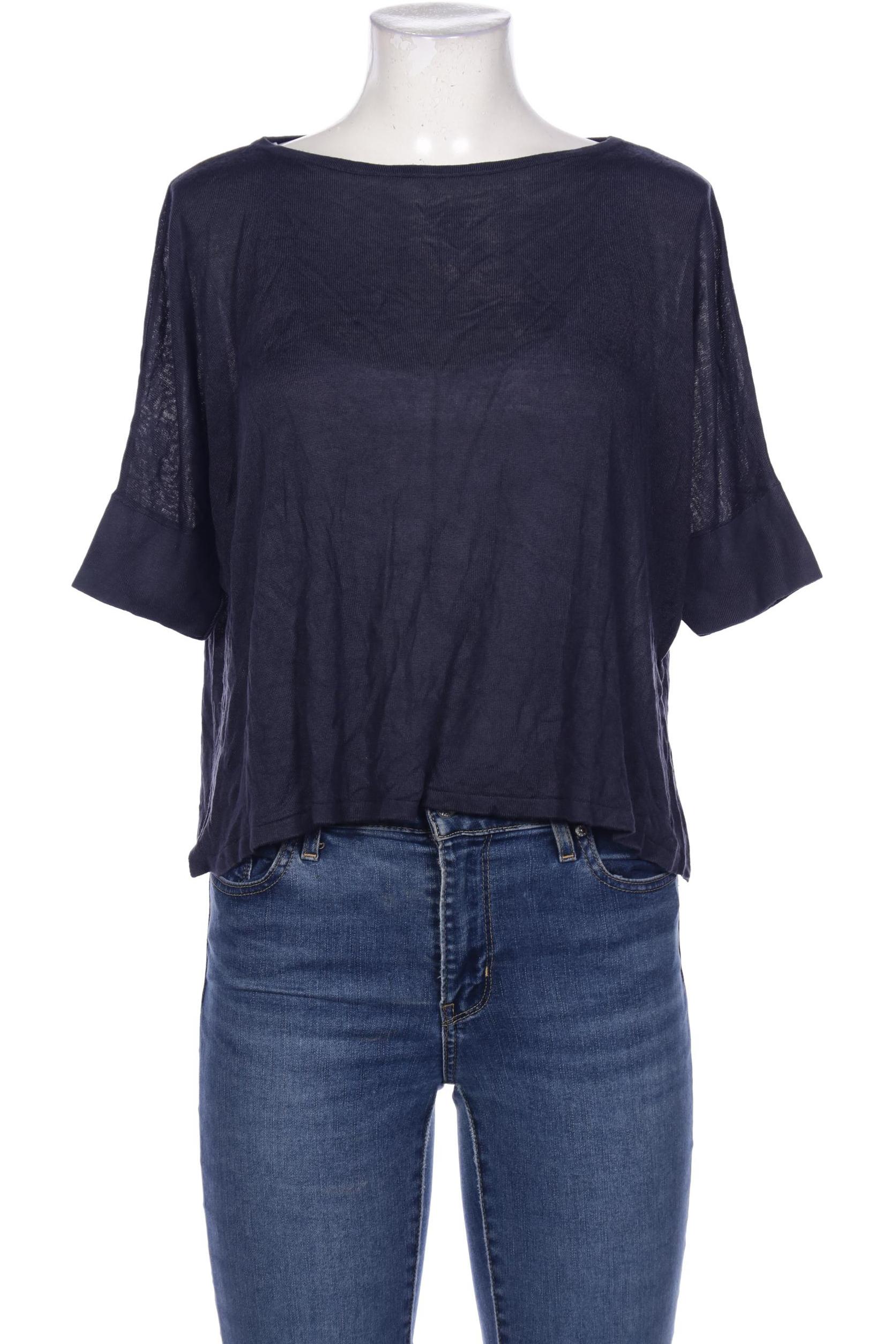 

Comma Damen T-Shirt, marineblau, Gr. 38
