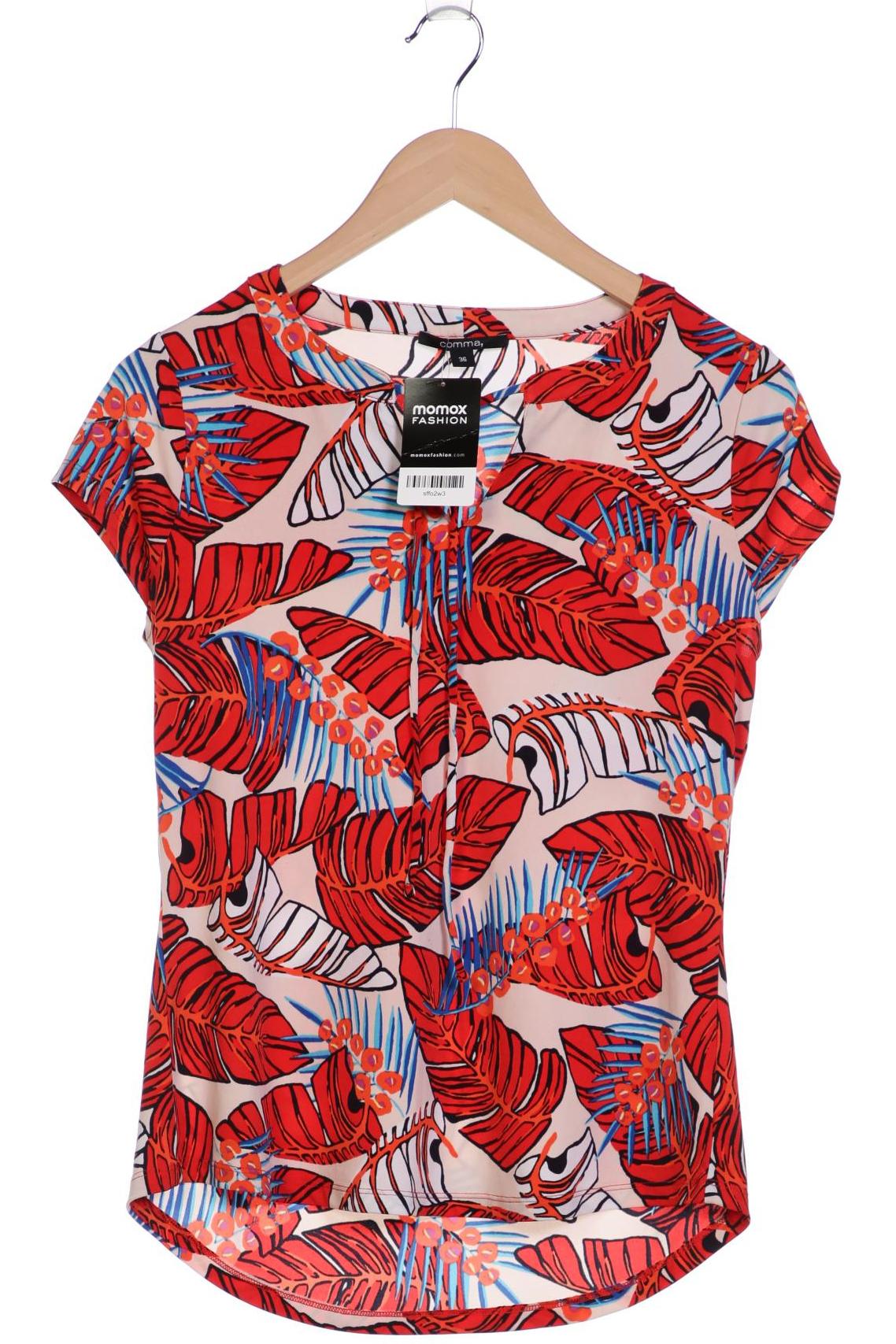 

Comma Damen T-Shirt, mehrfarbig, Gr. 36