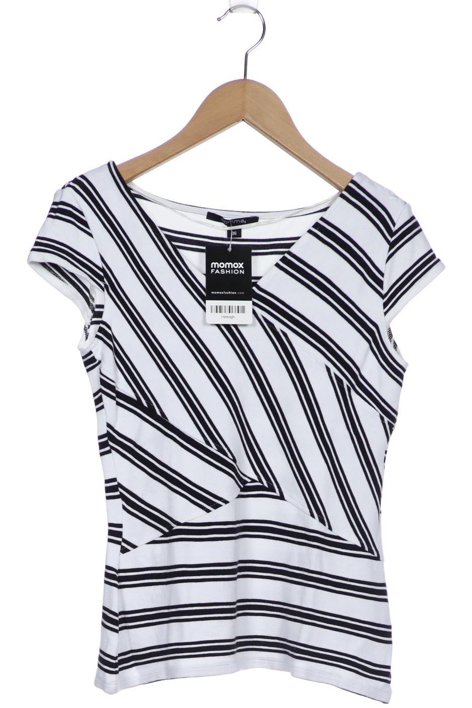 

Comma Damen T-Shirt, weiß