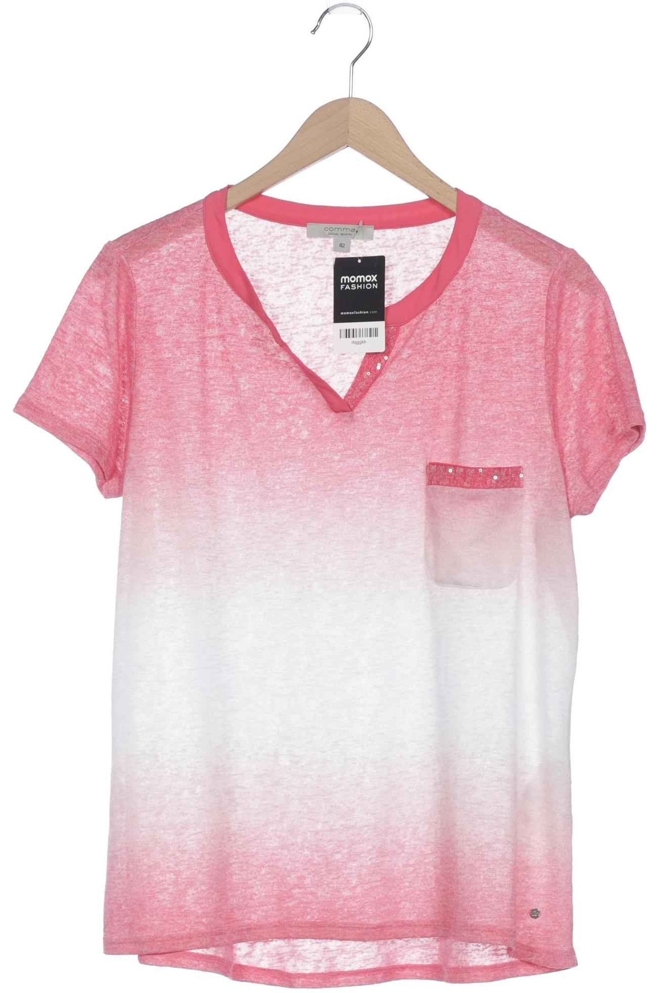 

Comma Damen T-Shirt, pink, Gr. 42