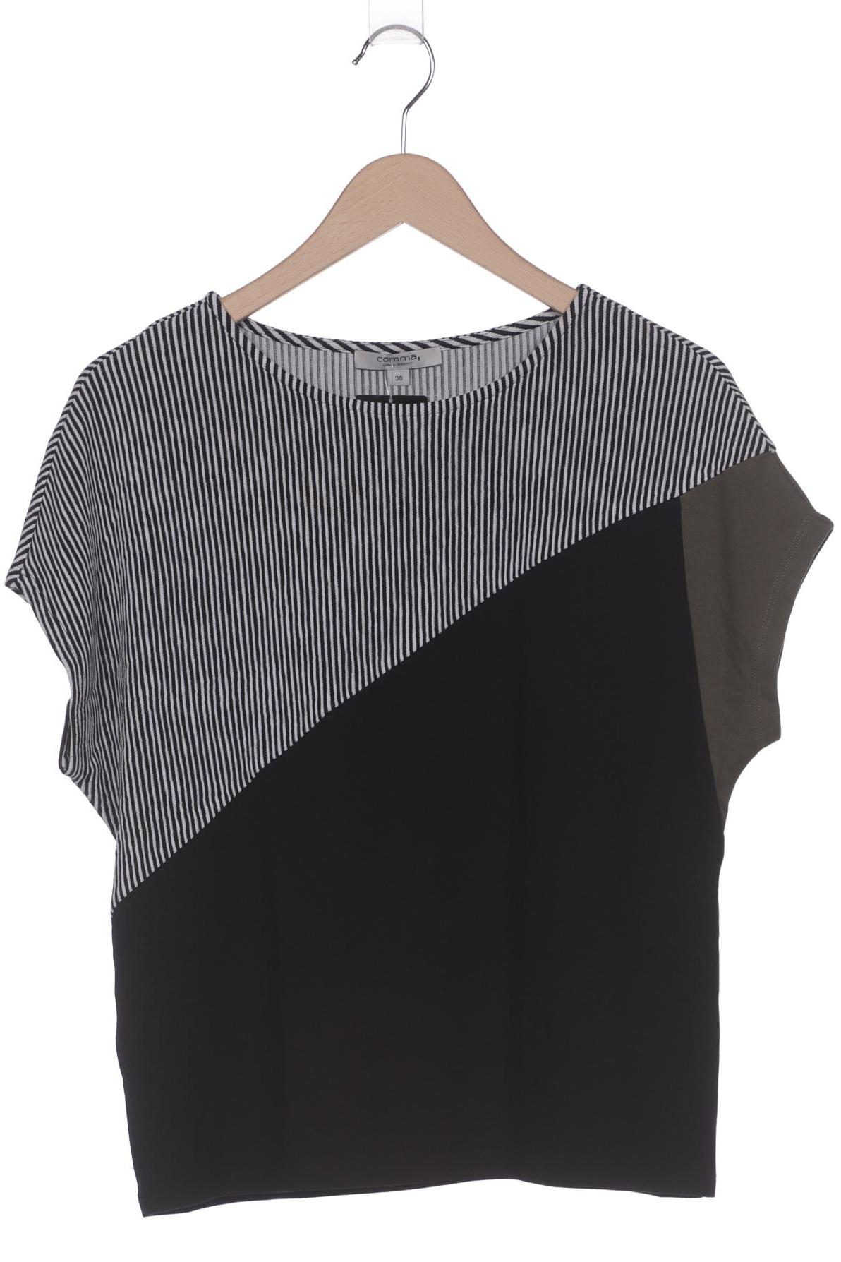 

Comma Damen T-Shirt, schwarz, Gr. 38