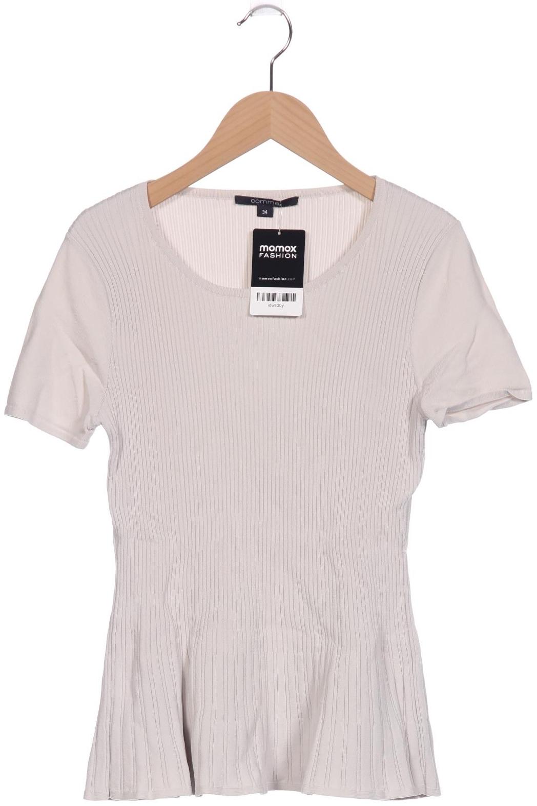 

Comma Damen T-Shirt, grau, Gr. 34