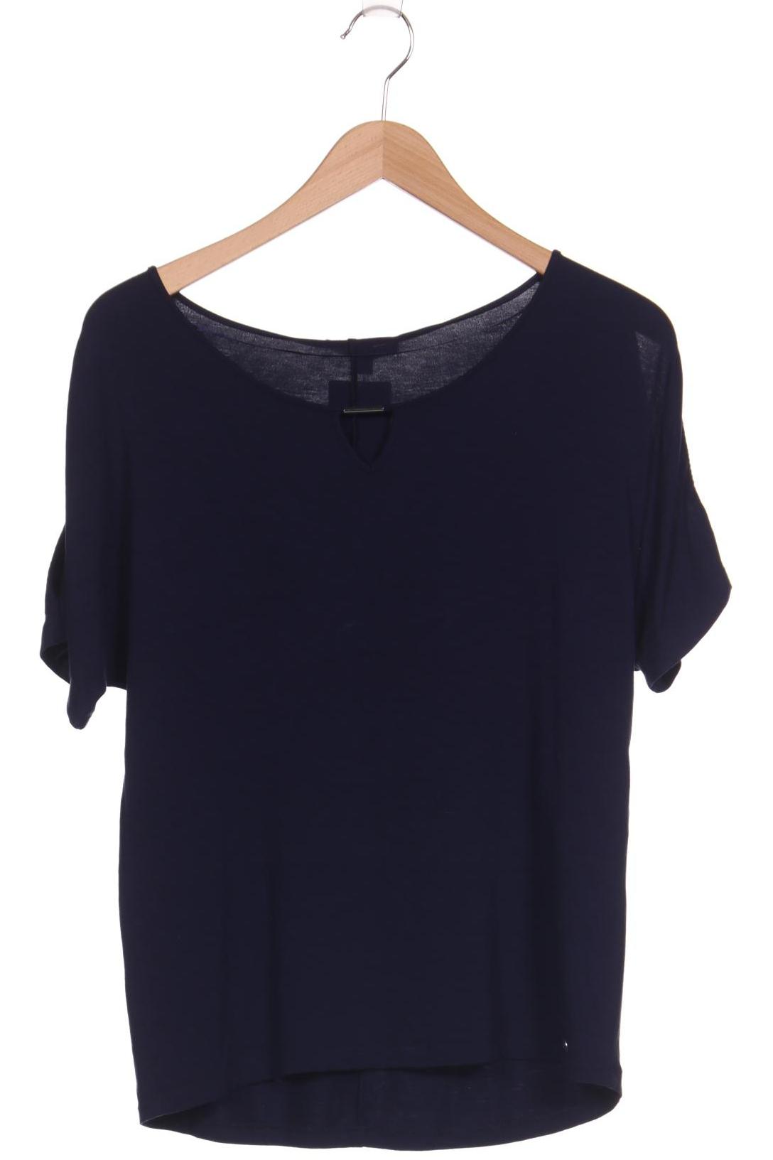 

Comma Damen T-Shirt, marineblau, Gr. 36