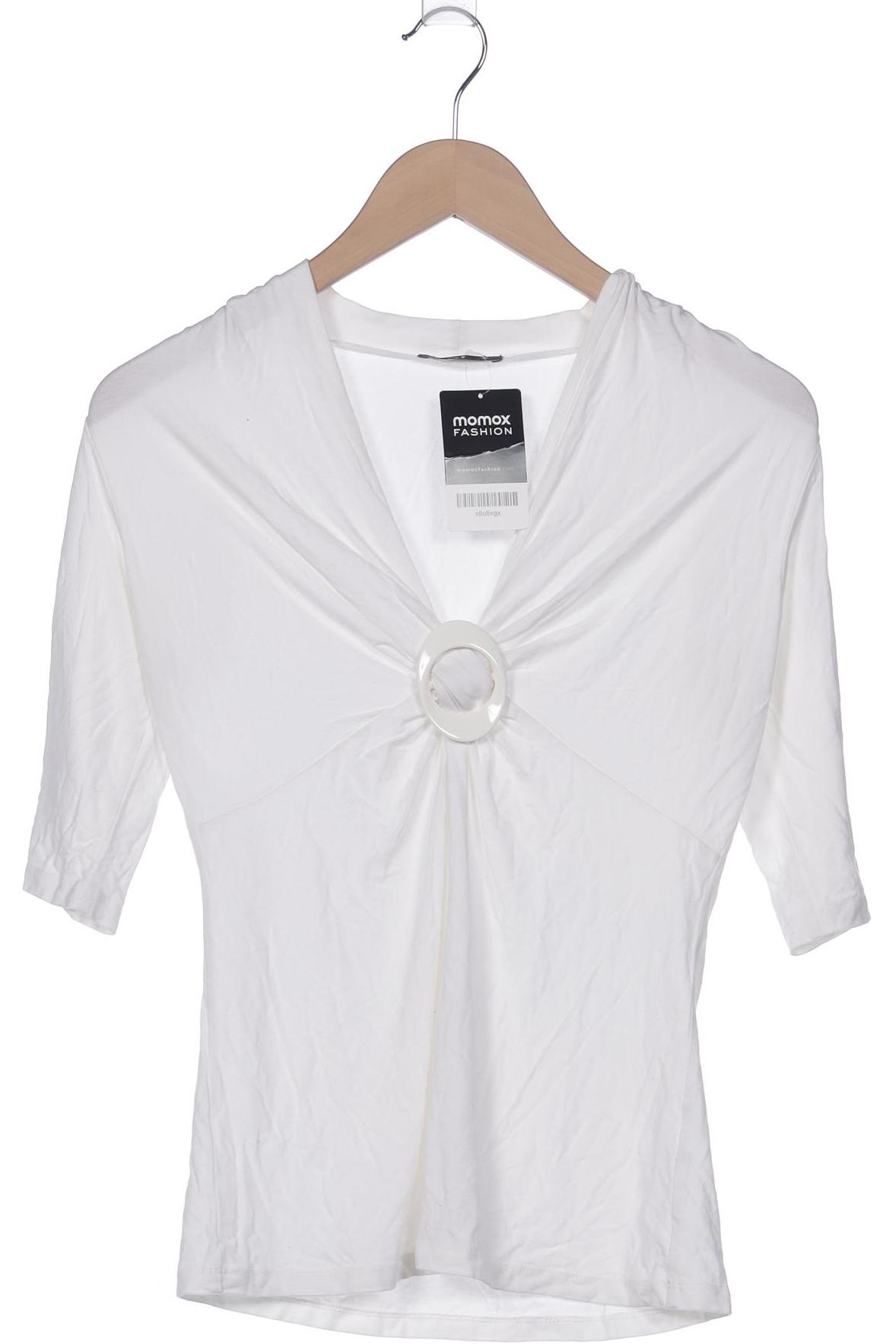

Comma Damen T-Shirt, weiß, Gr. 36