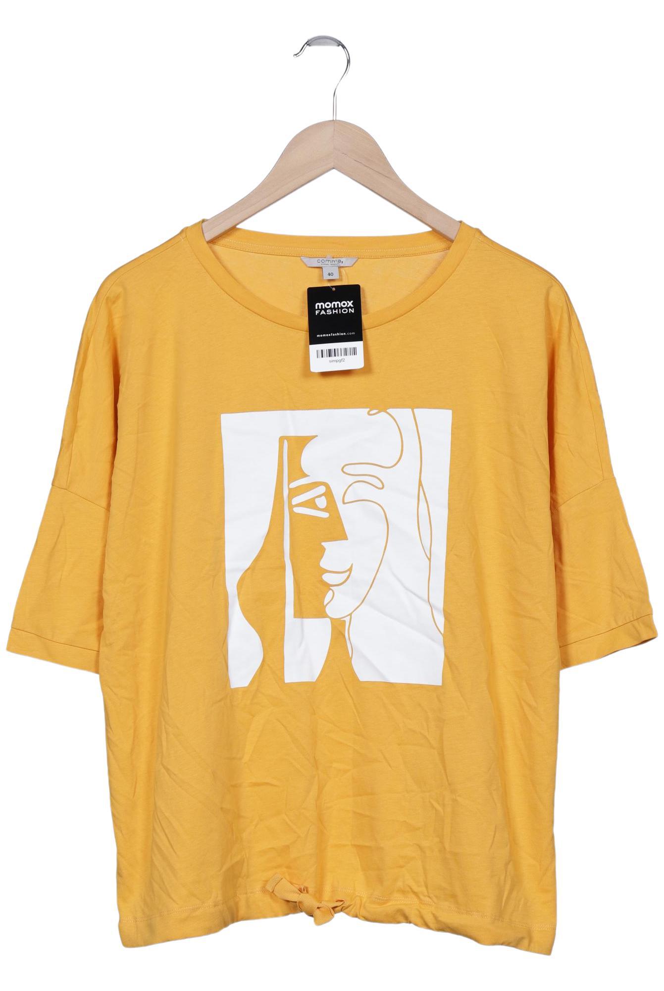 

Comma Damen T-Shirt, orange, Gr. 40