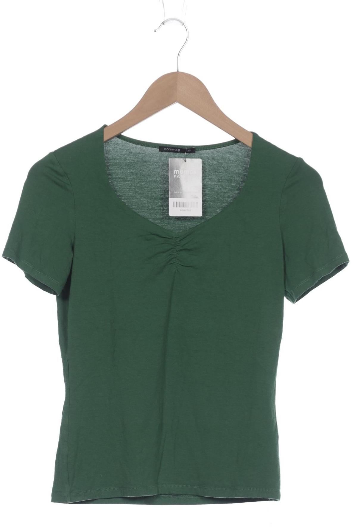 

Comma Damen T-Shirt, grün, Gr. 36