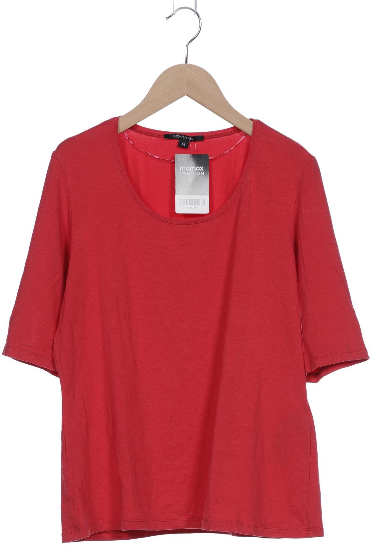 

Comma Damen T-Shirt, rot, Gr. 44