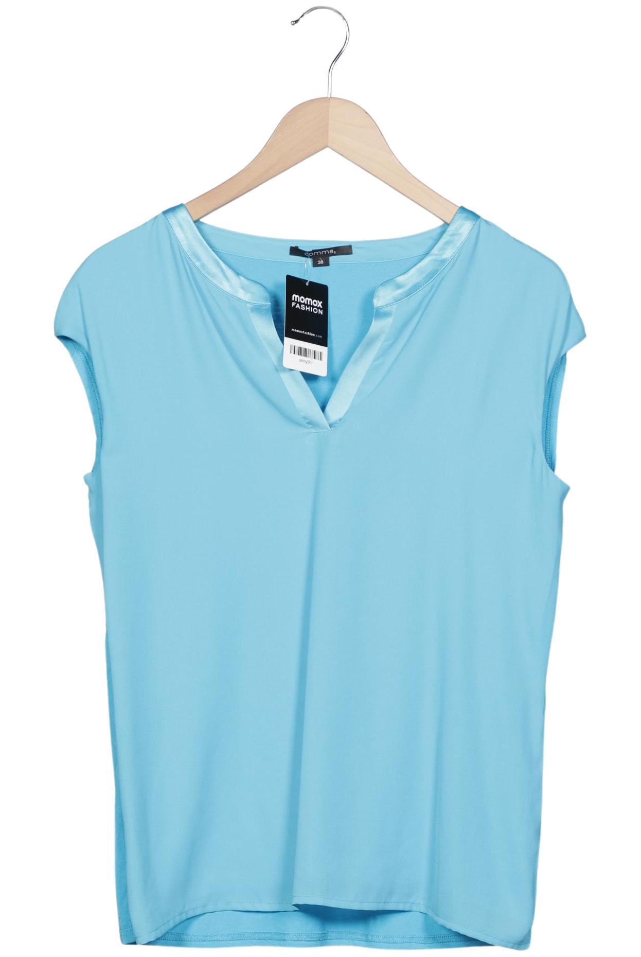 

Comma Damen T-Shirt, blau, Gr. 38
