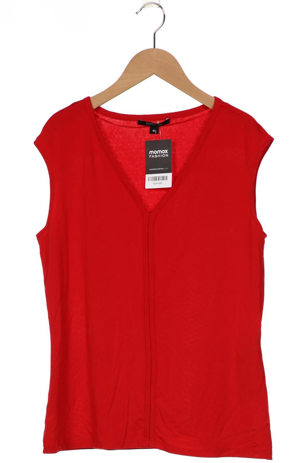 

Comma Damen T-Shirt, rot, Gr. 40