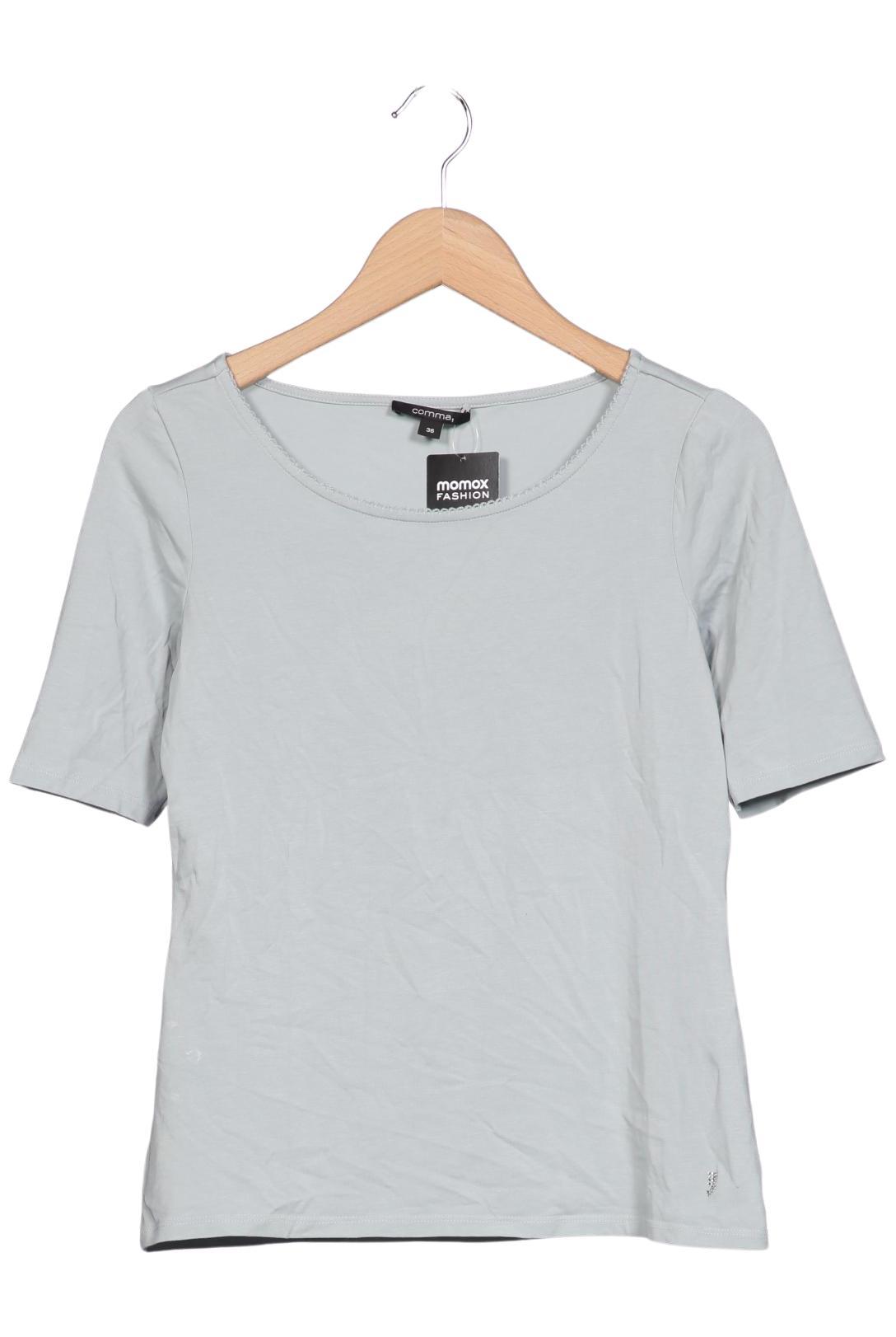 

Comma Damen T-Shirt, hellblau, Gr. 36