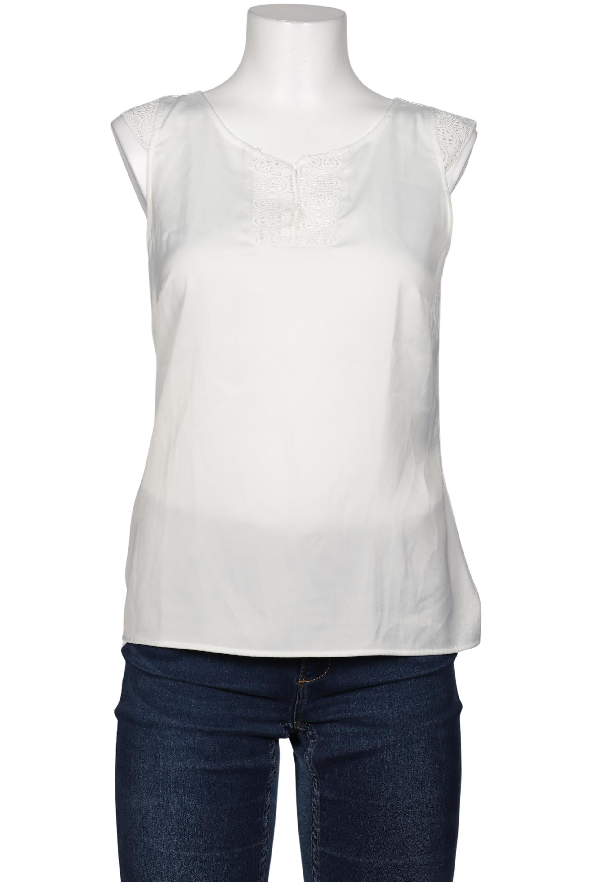 

Comma Damen T-Shirt, weiß, Gr. 38
