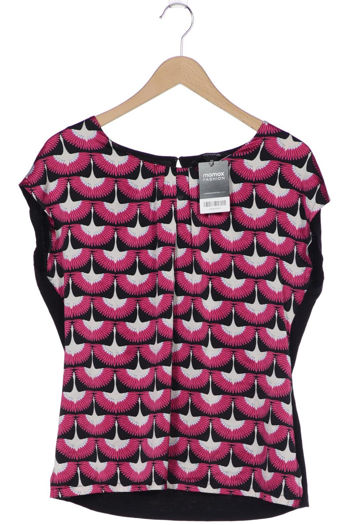 

Comma Damen T-Shirt, schwarz