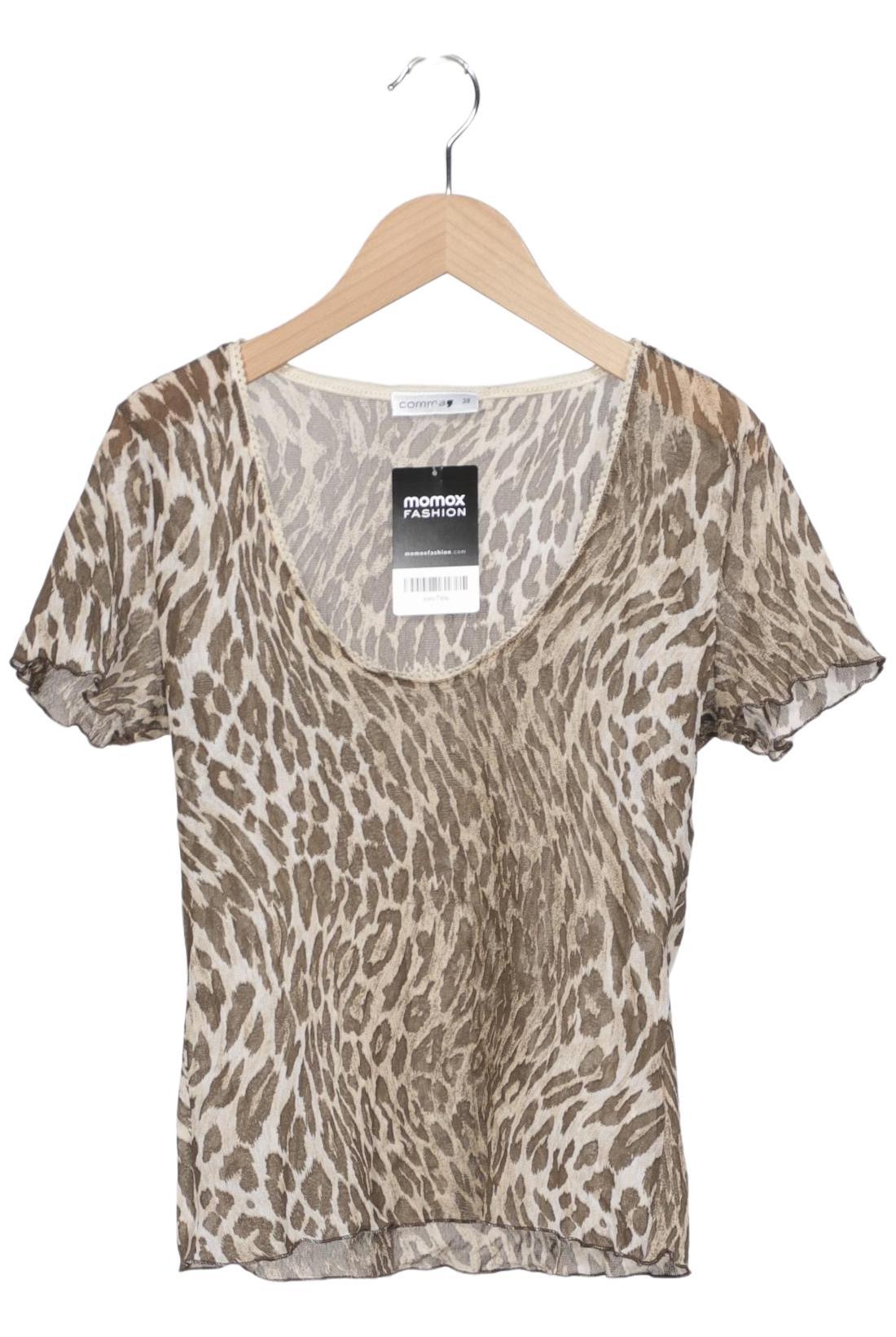 

Comma Damen T-Shirt, beige, Gr. 38