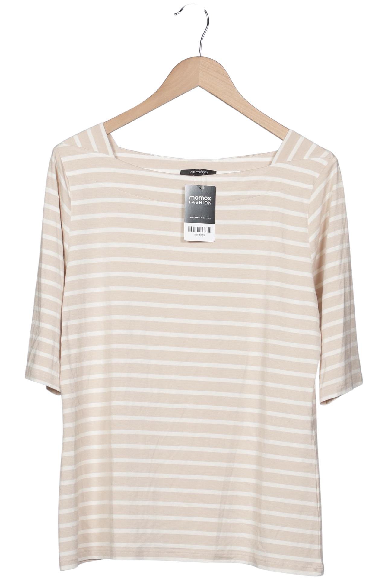 

Comma Damen T-Shirt, beige, Gr. 46