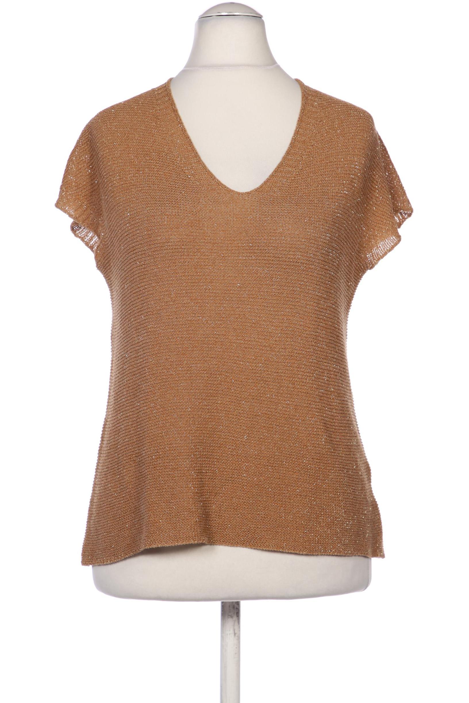 

Comma Damen T-Shirt, braun, Gr. 36