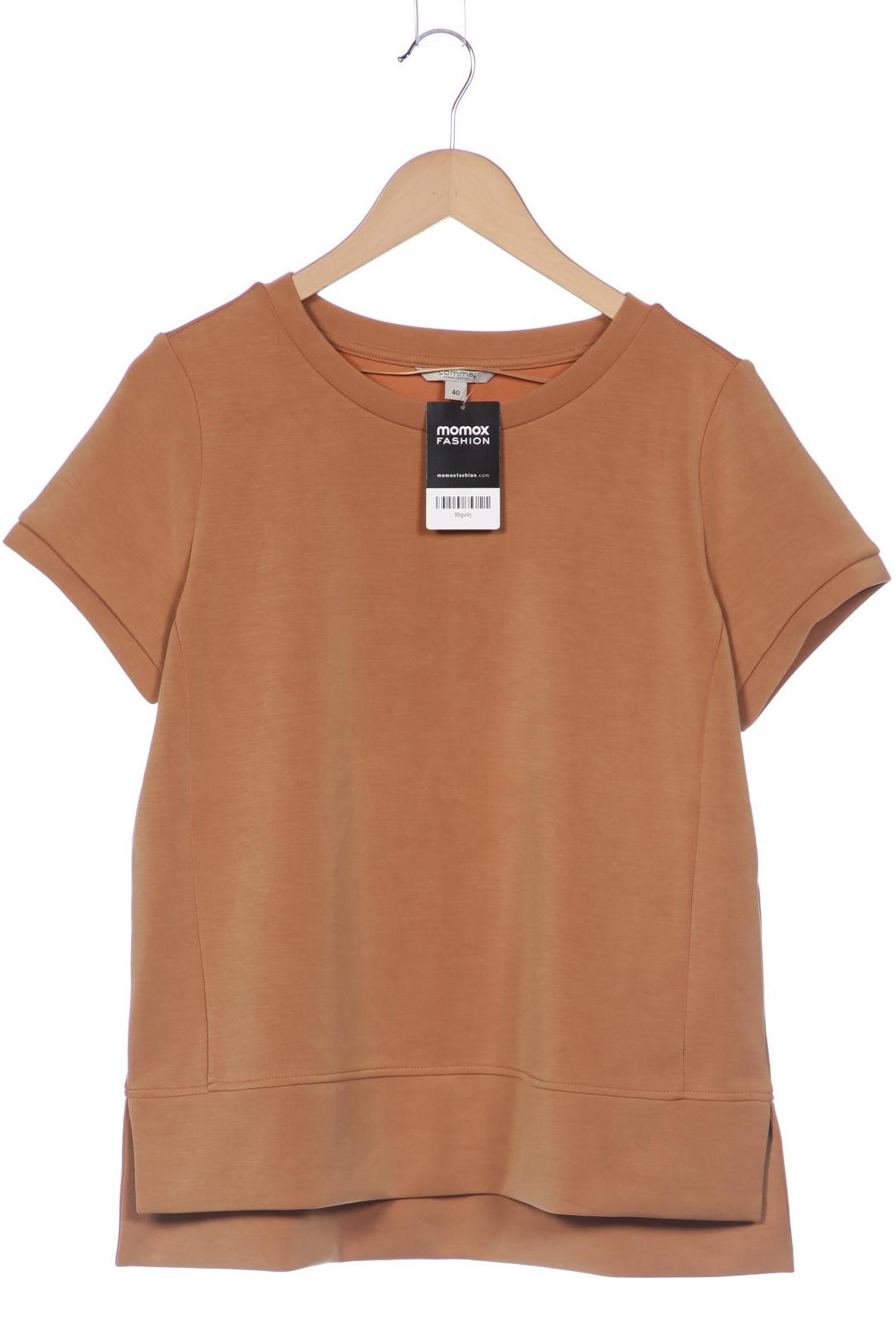 

Comma Damen T-Shirt, beige, Gr. 40