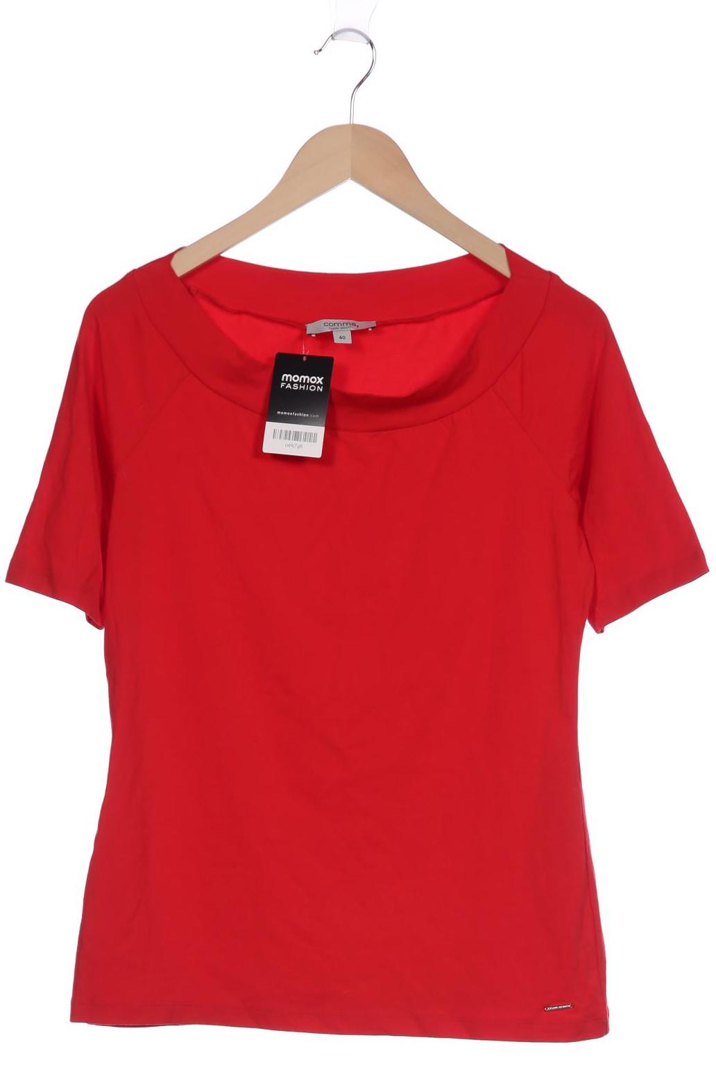 

Comma Damen T-Shirt, rot, Gr. 40