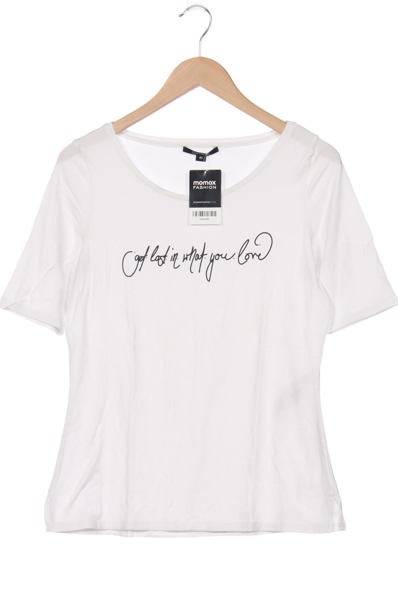 

Comma Damen T-Shirt, weiß