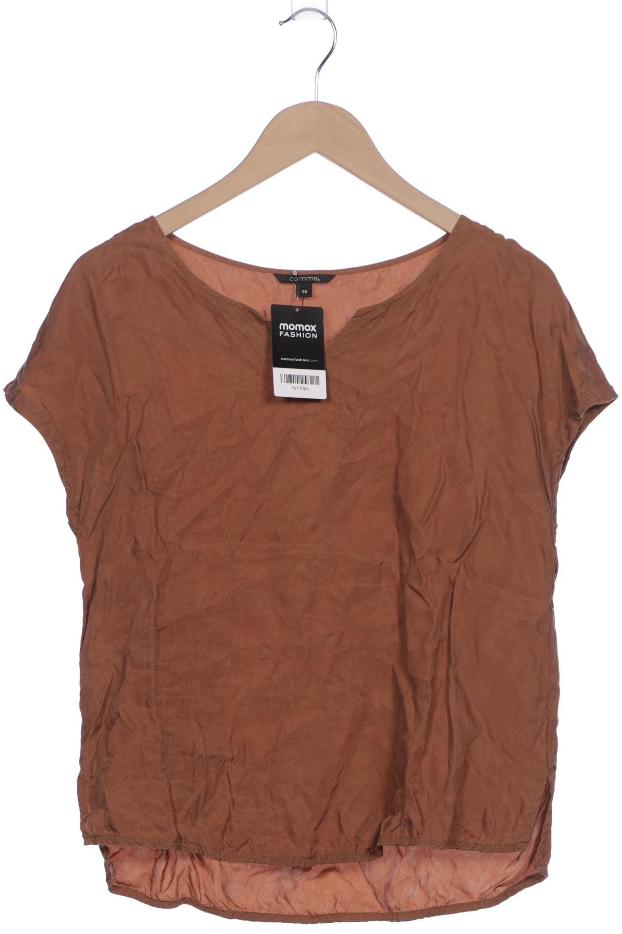 

Comma Damen T-Shirt, braun, Gr. 38