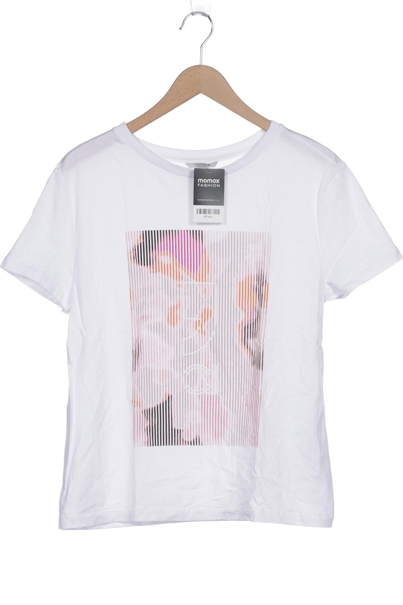 

Comma Damen T-Shirt, weiß