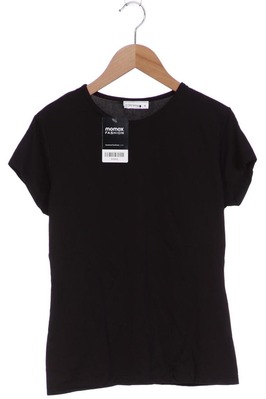 

Comma Damen T-Shirt, schwarz, Gr. 42