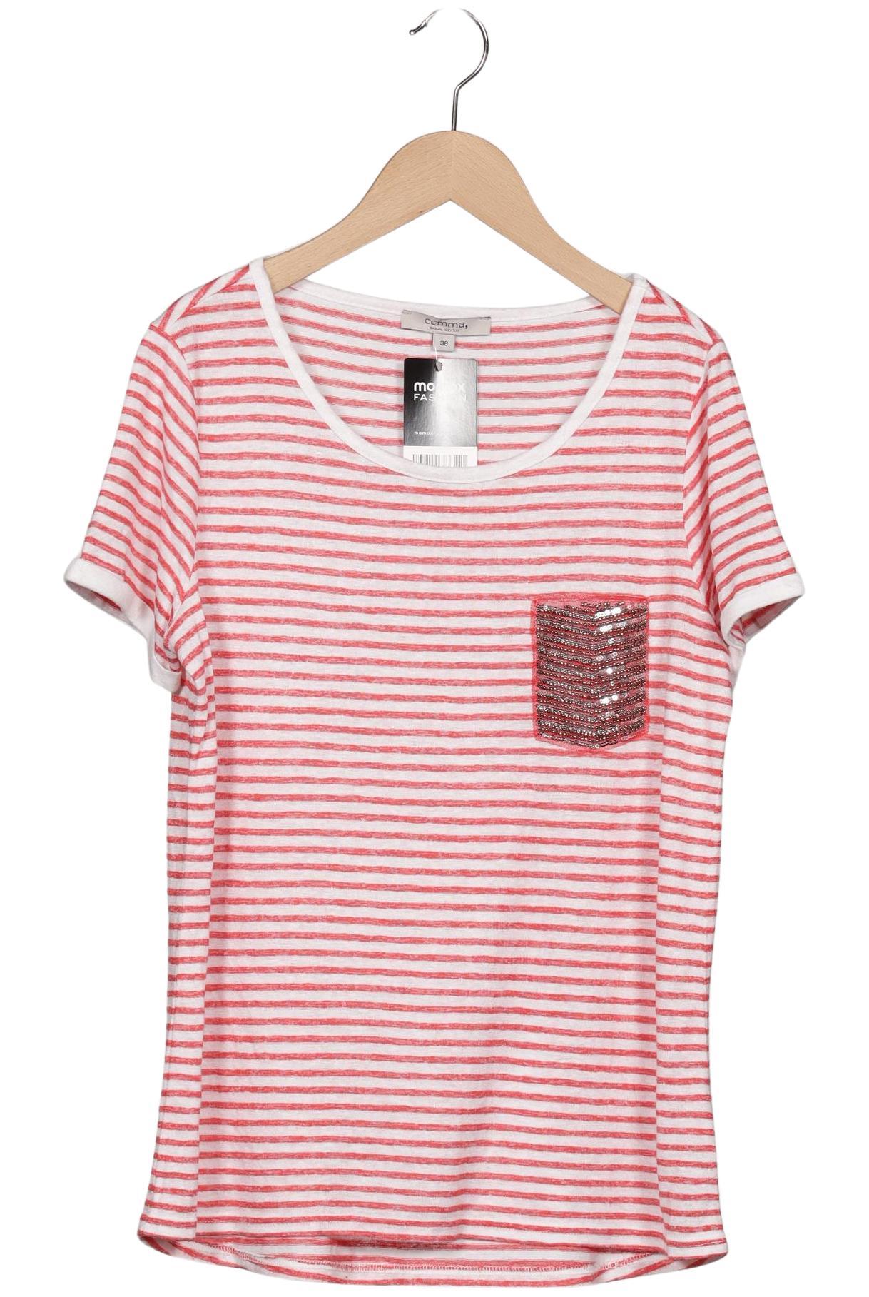 

Comma Damen T-Shirt, rot, Gr. 38