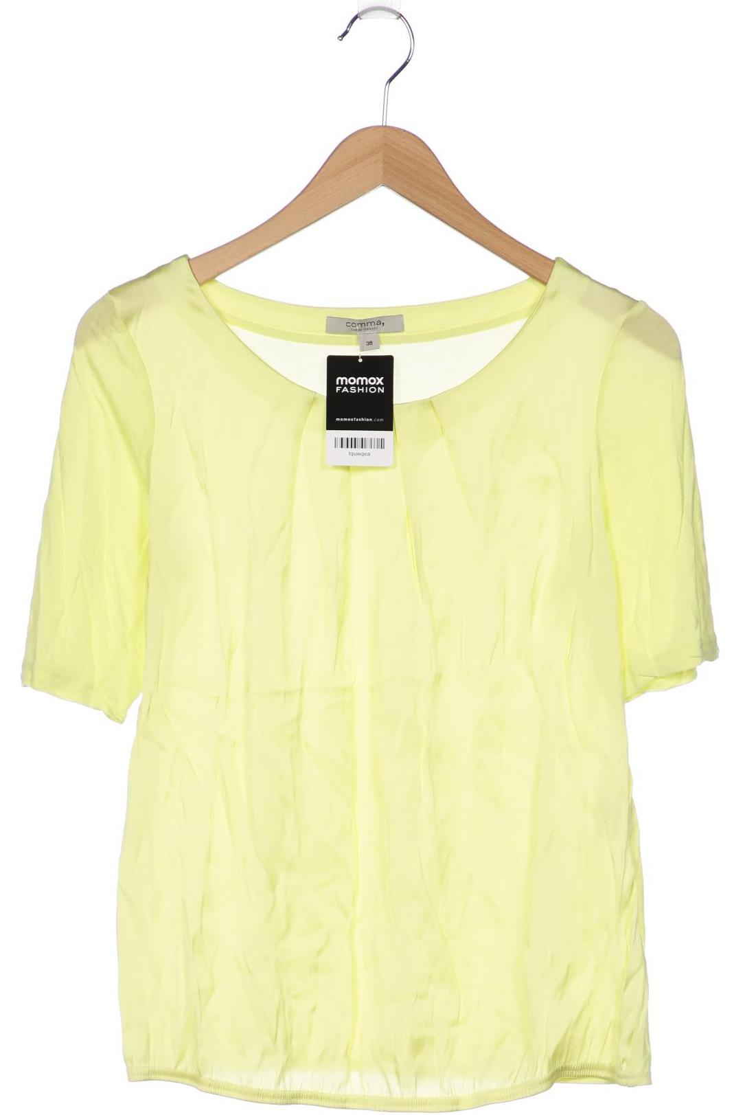 

Comma Damen T-Shirt, gelb