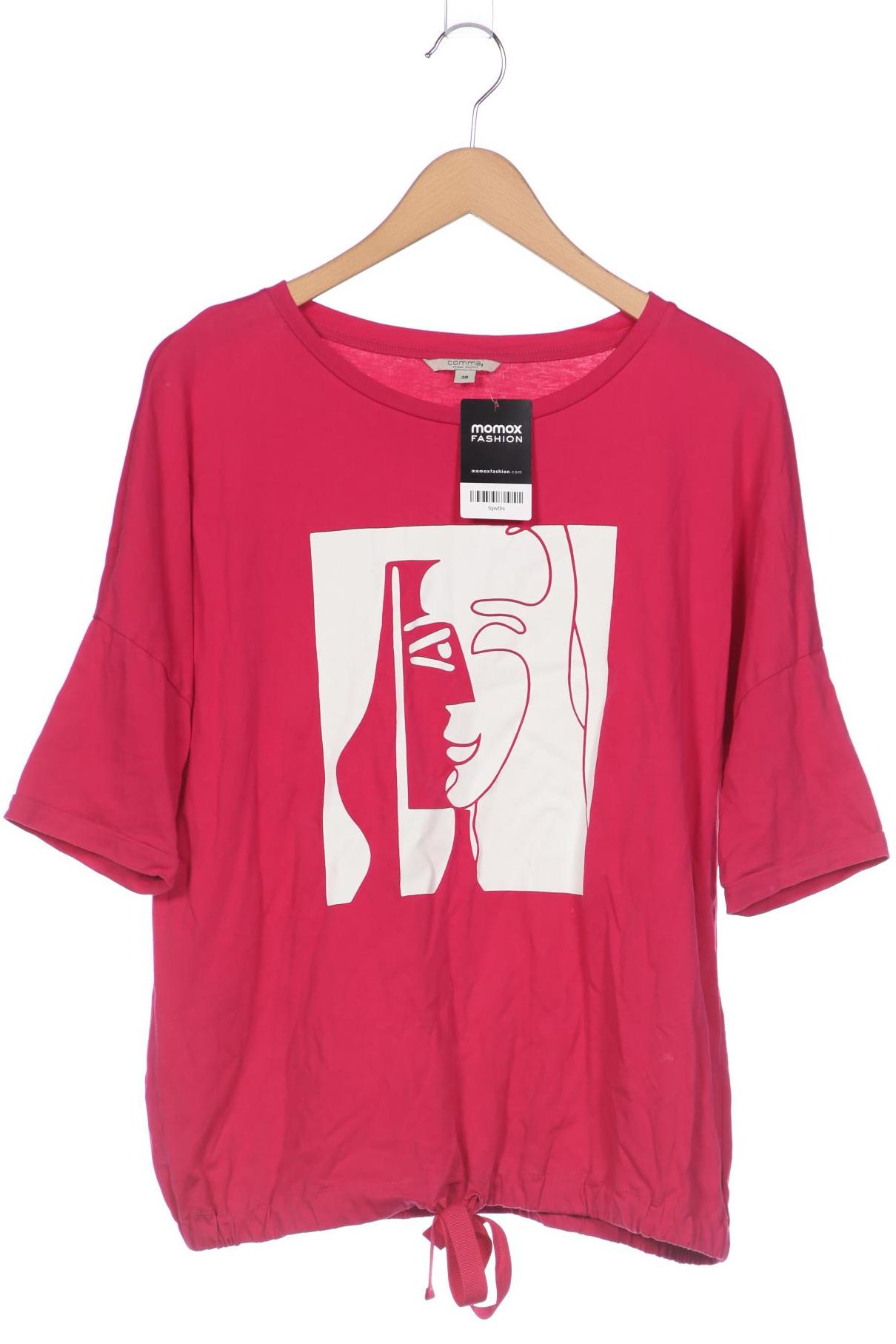 

Comma Damen T-Shirt, pink, Gr. 38