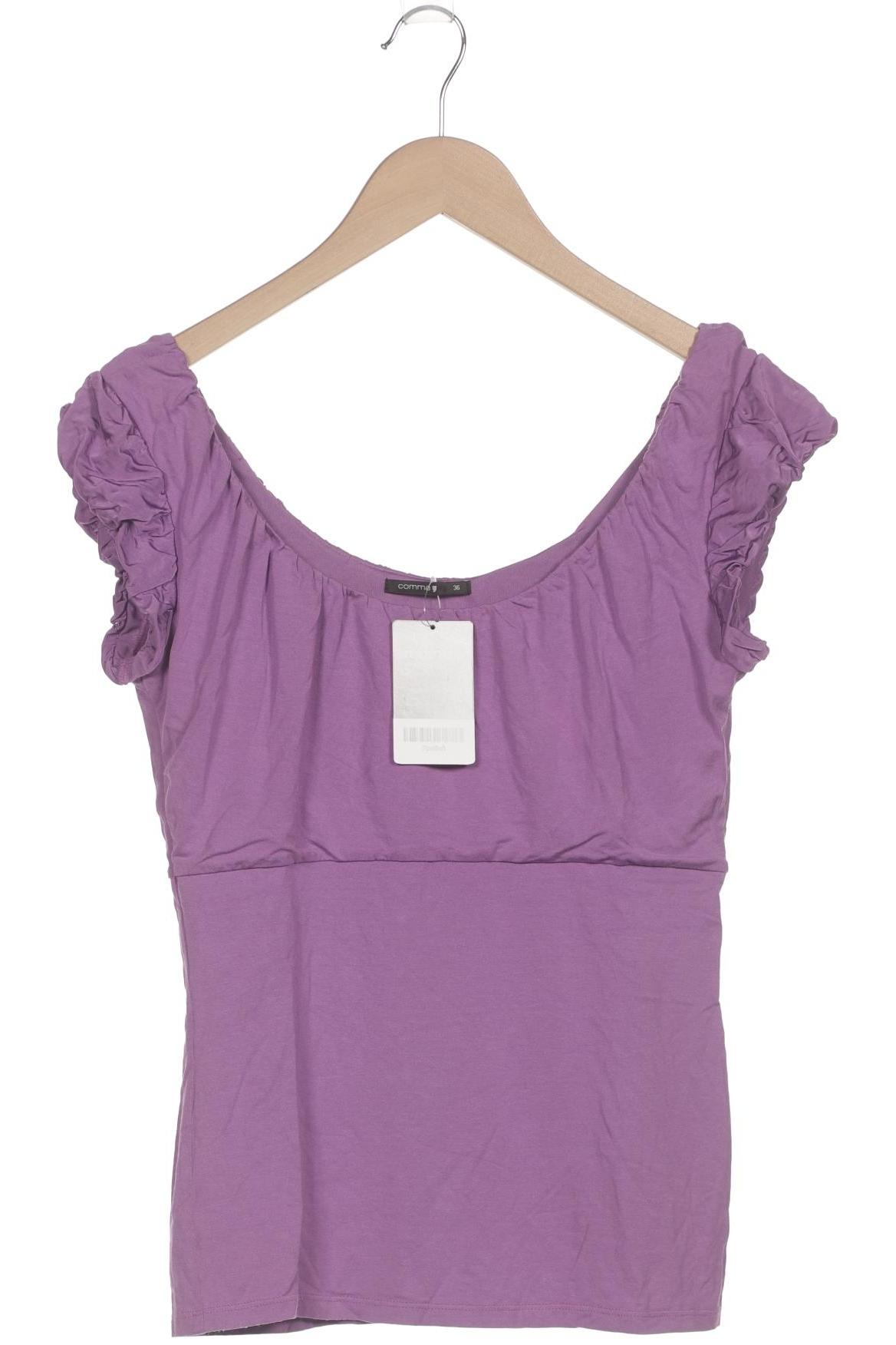

Comma Damen T-Shirt, flieder, Gr. 36