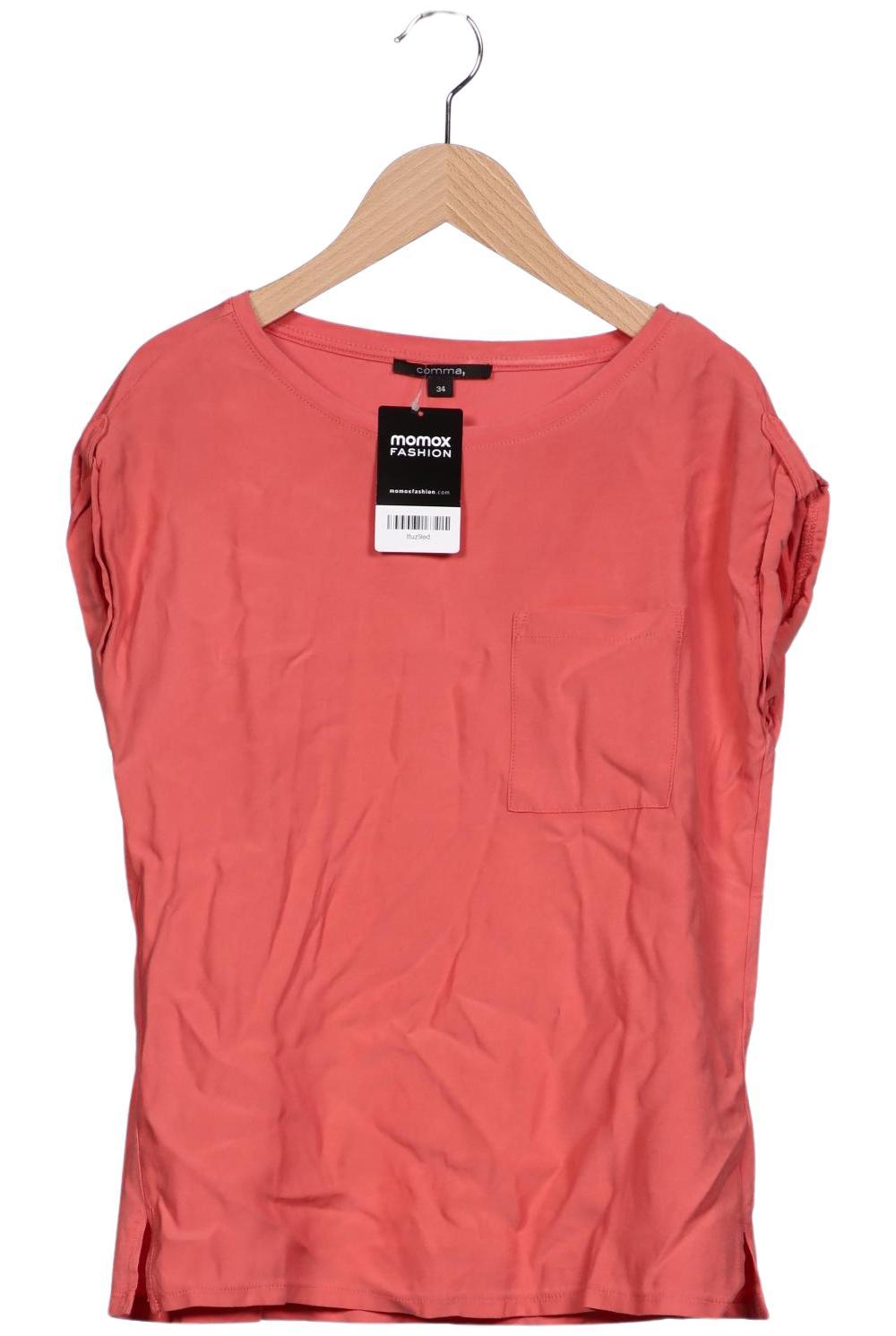 

Comma Damen T-Shirt, pink, Gr. 34