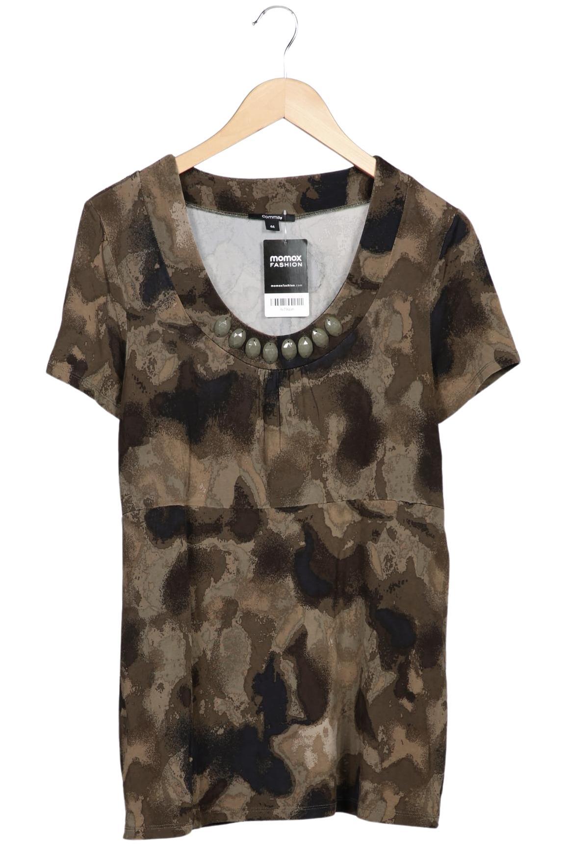 

Comma Damen T-Shirt, grün, Gr. 44