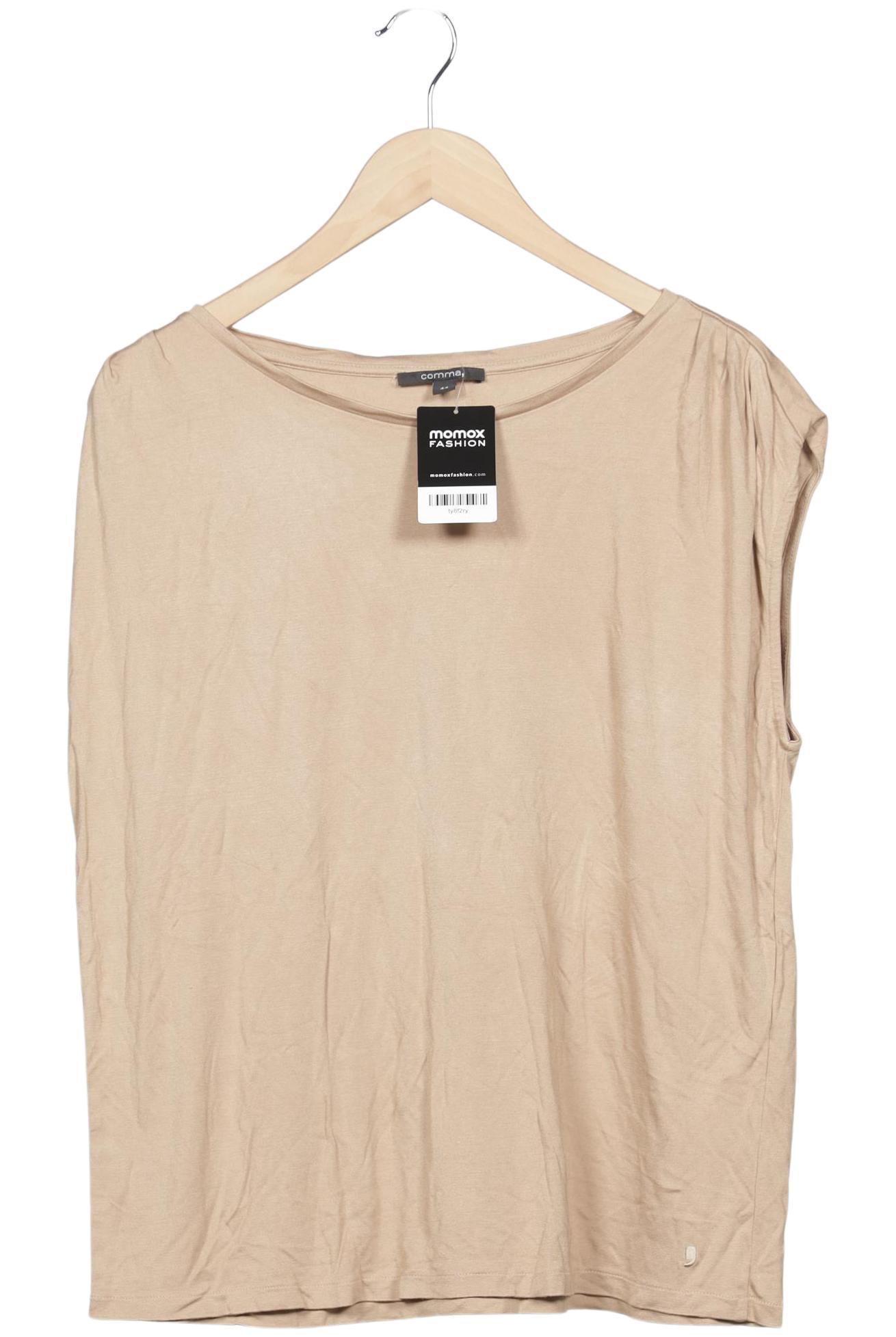 

Comma Damen T-Shirt, beige, Gr. 44