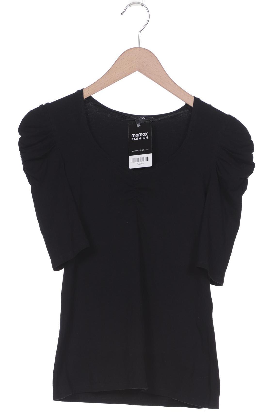 

Comma Damen T-Shirt, schwarz, Gr. 36