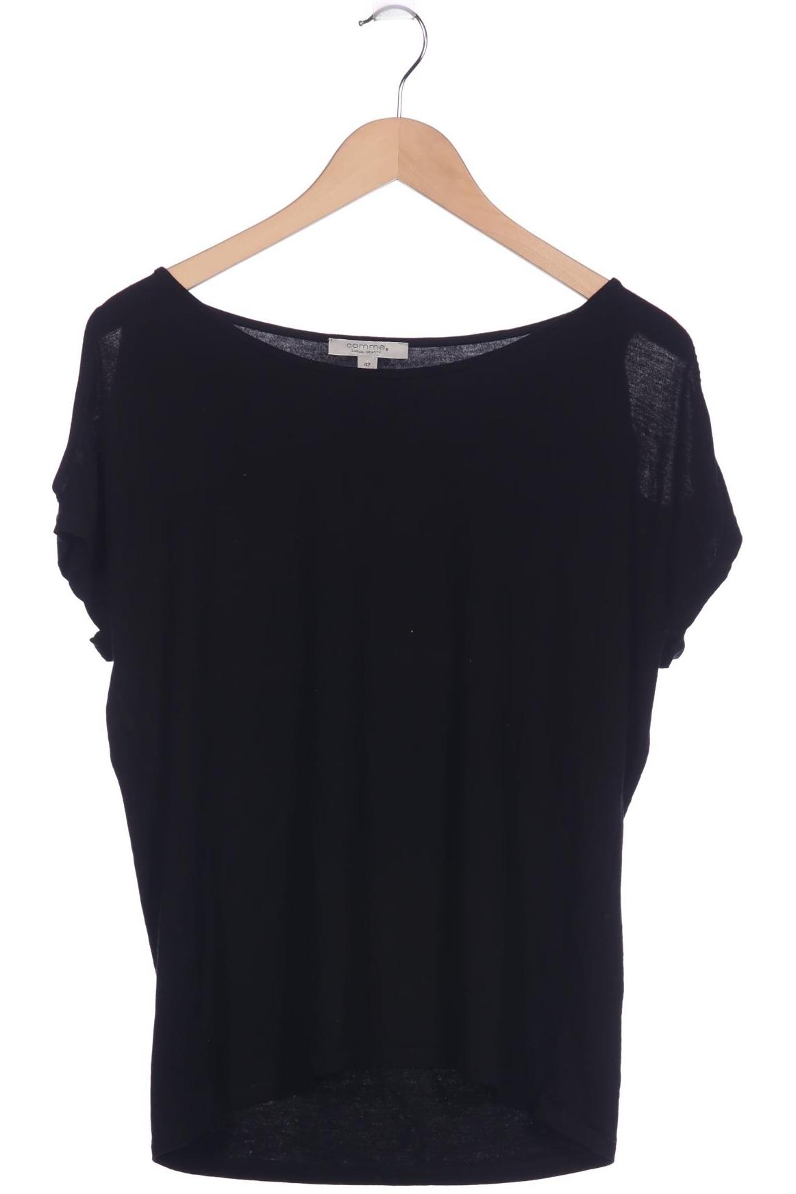 

Comma Damen T-Shirt, schwarz, Gr. 42