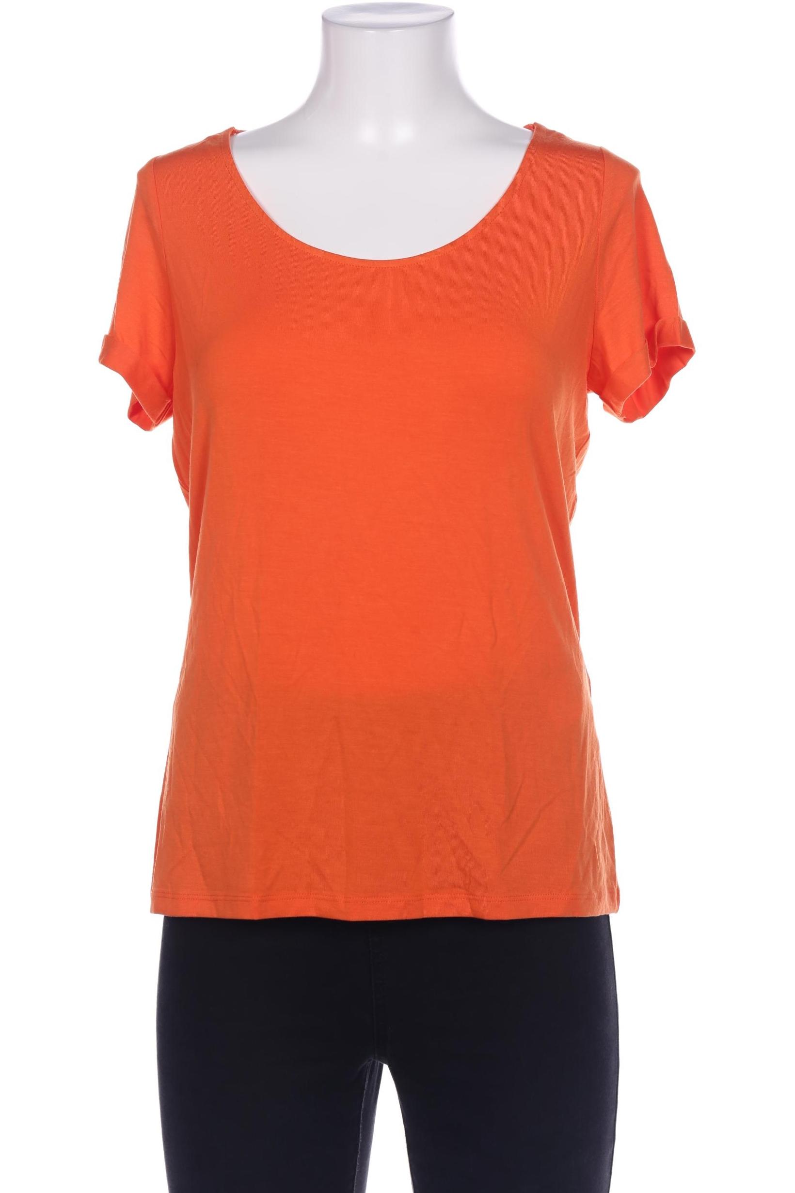 

Comma Damen T-Shirt, orange, Gr. 40
