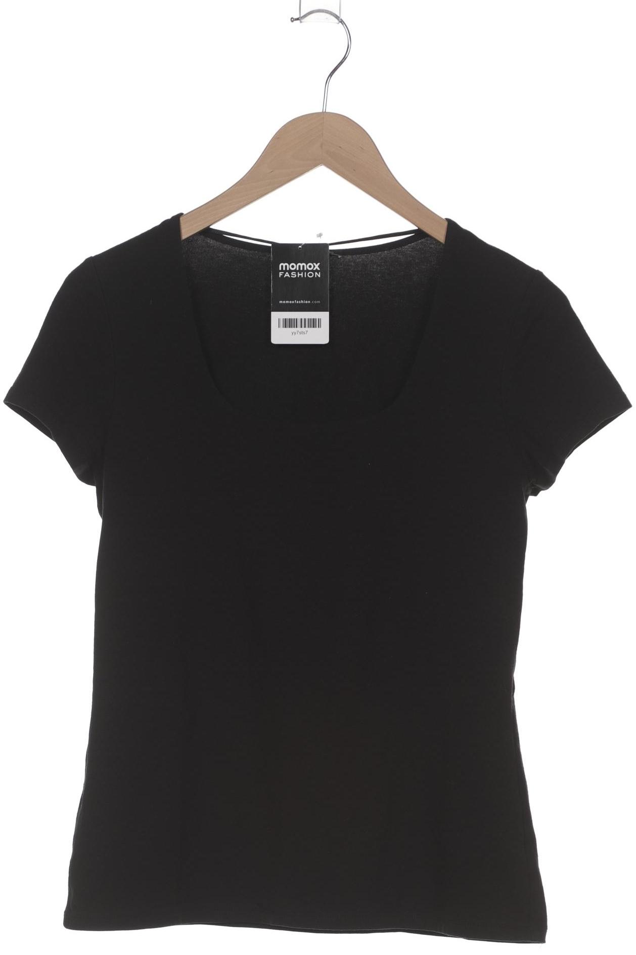 

Comma Damen T-Shirt, schwarz, Gr. 40