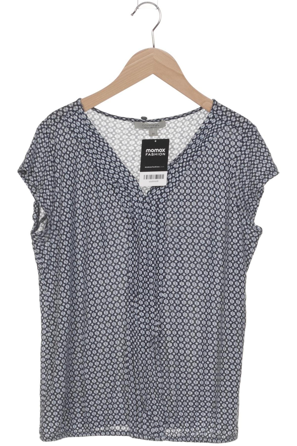 

Comma Damen T-Shirt, marineblau, Gr. 36