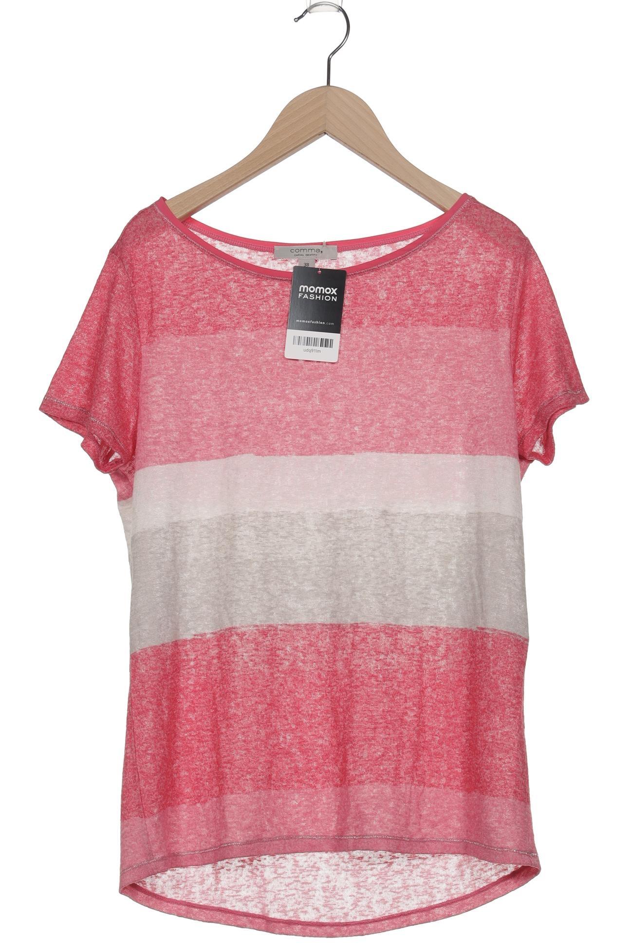 

Comma Damen T-Shirt, pink, Gr. 38