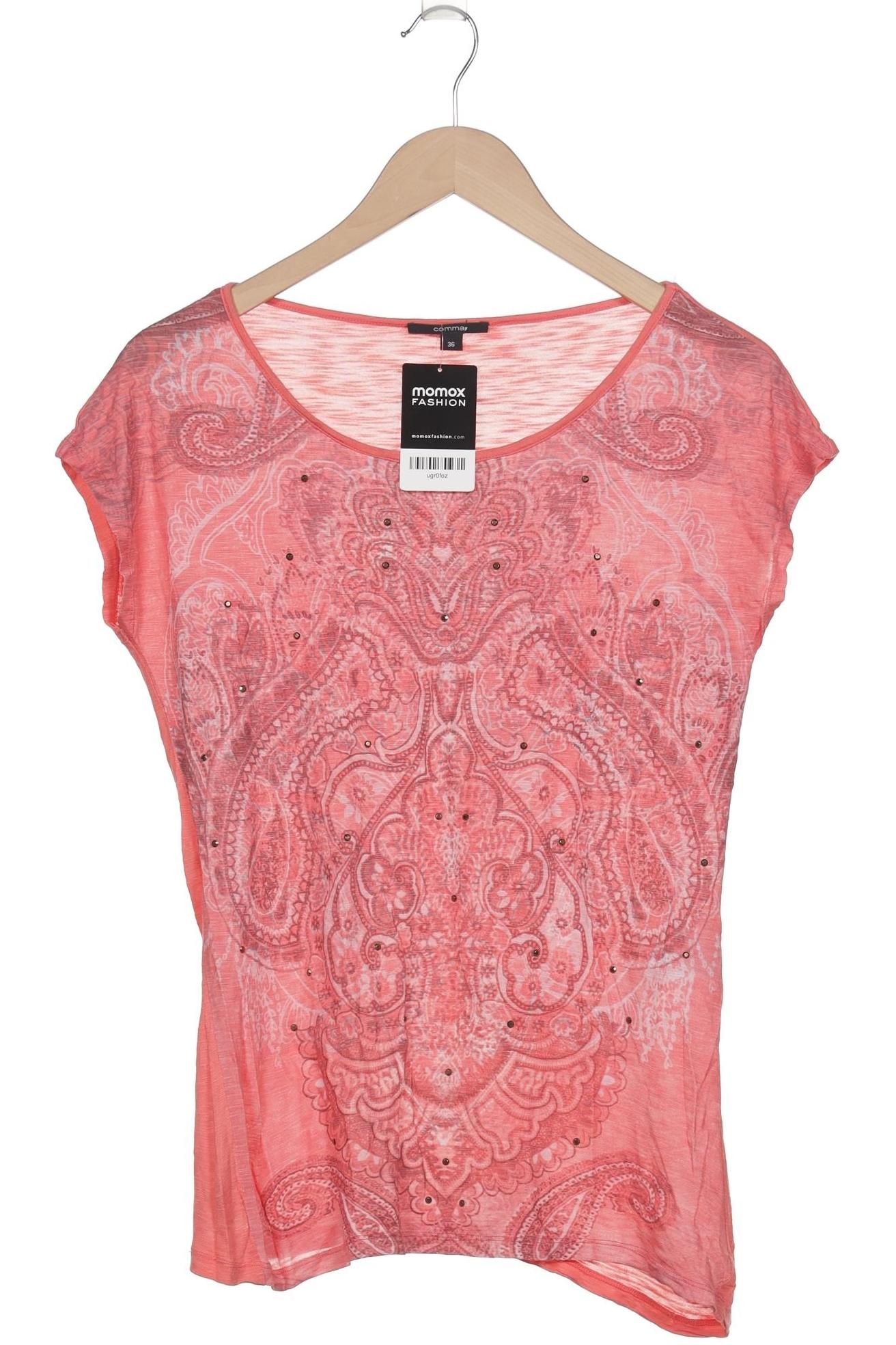 

Comma Damen T-Shirt, pink, Gr. 36